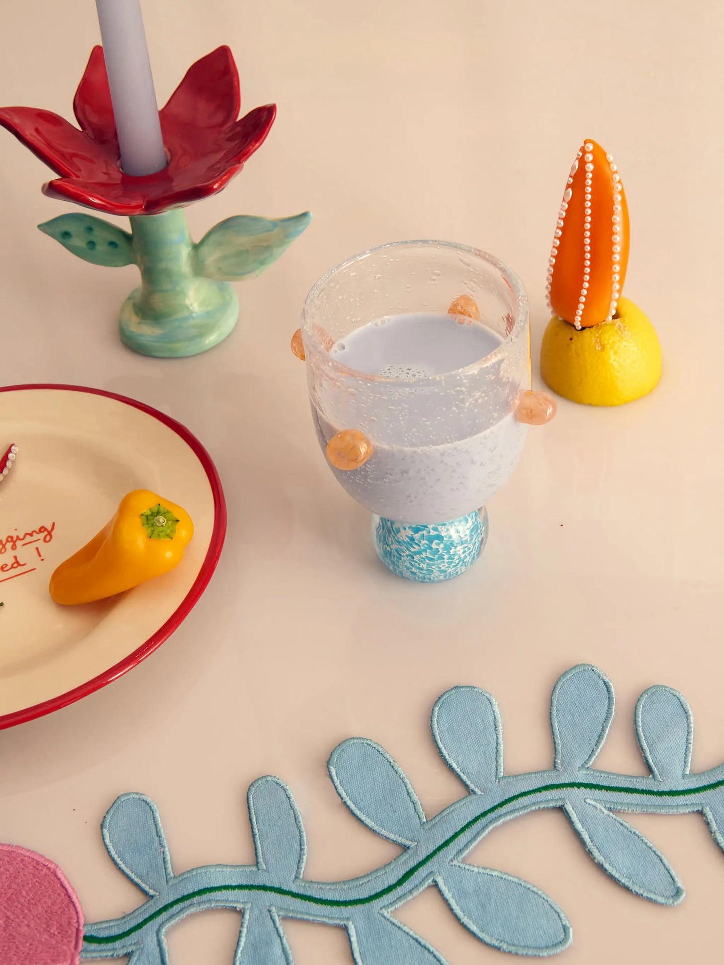 Dotty glasses (set of four)