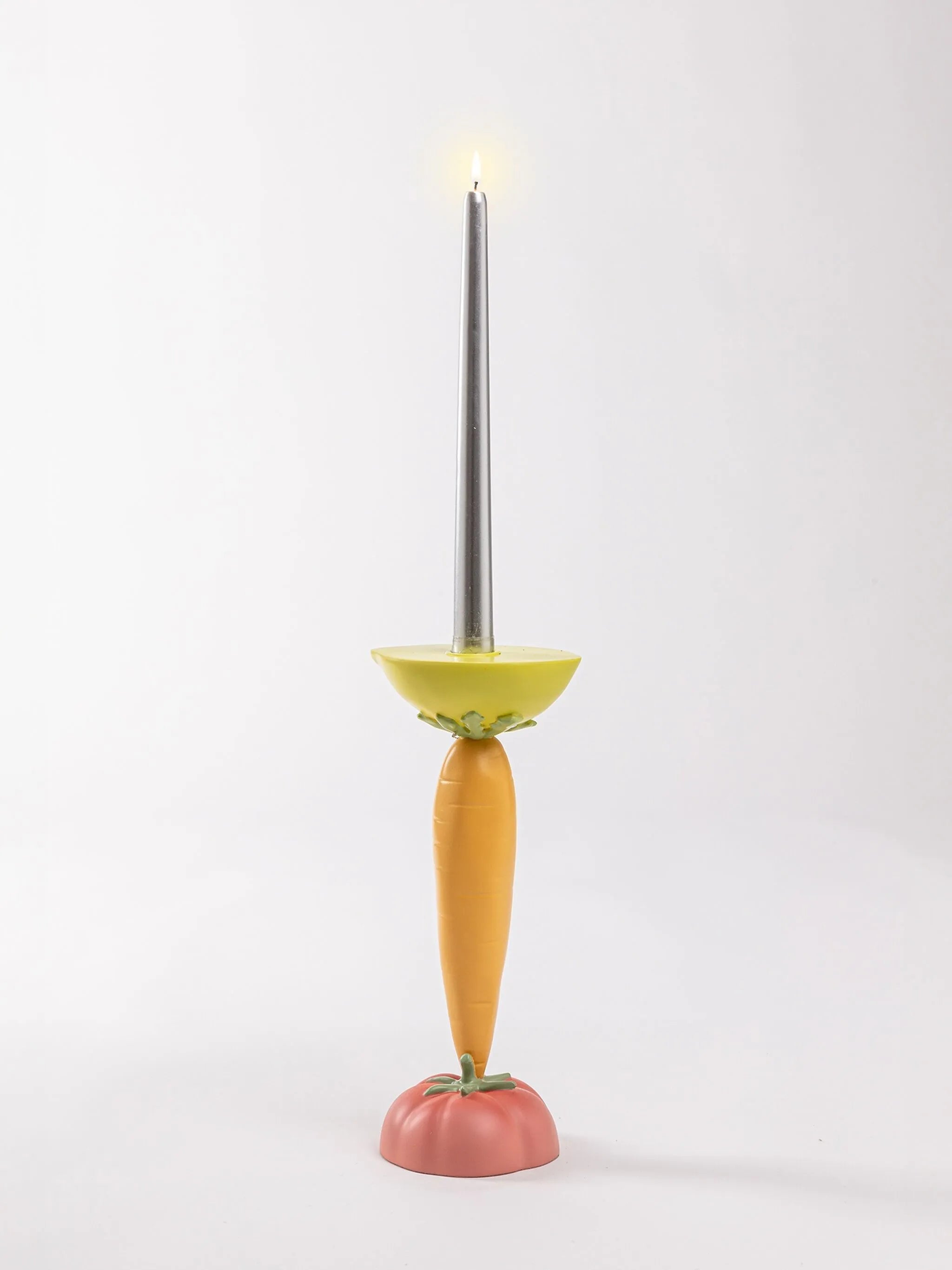 Vitamin Carrot candlestick (27cm)