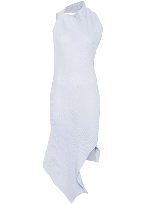 asymmetric midi dress