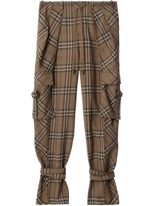 silk-blend trousers