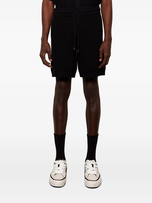 crochet-mesh shorts