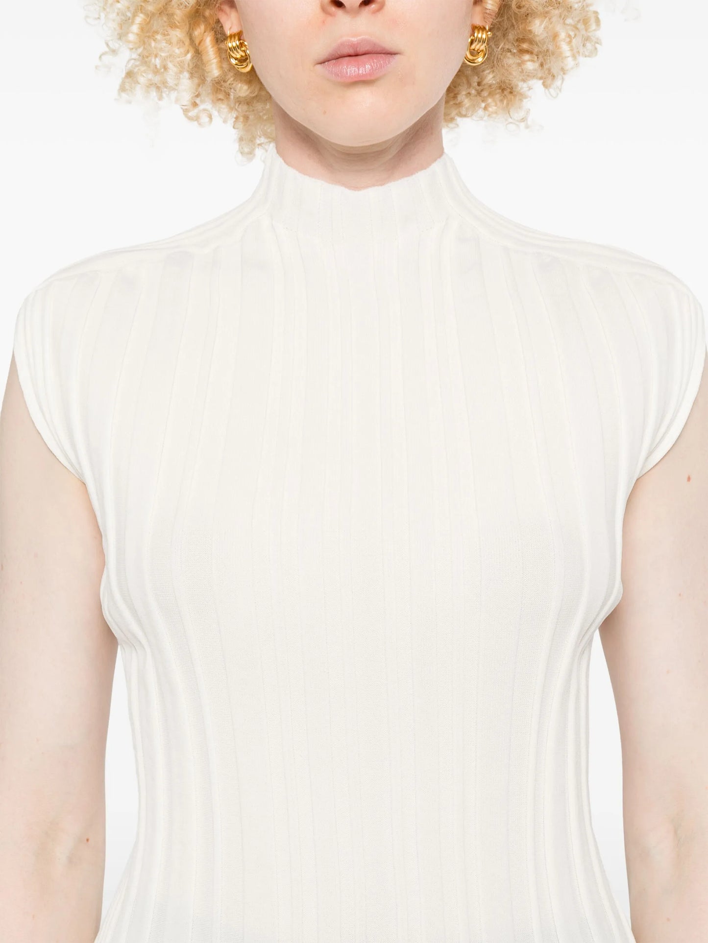 pleated T-shirt