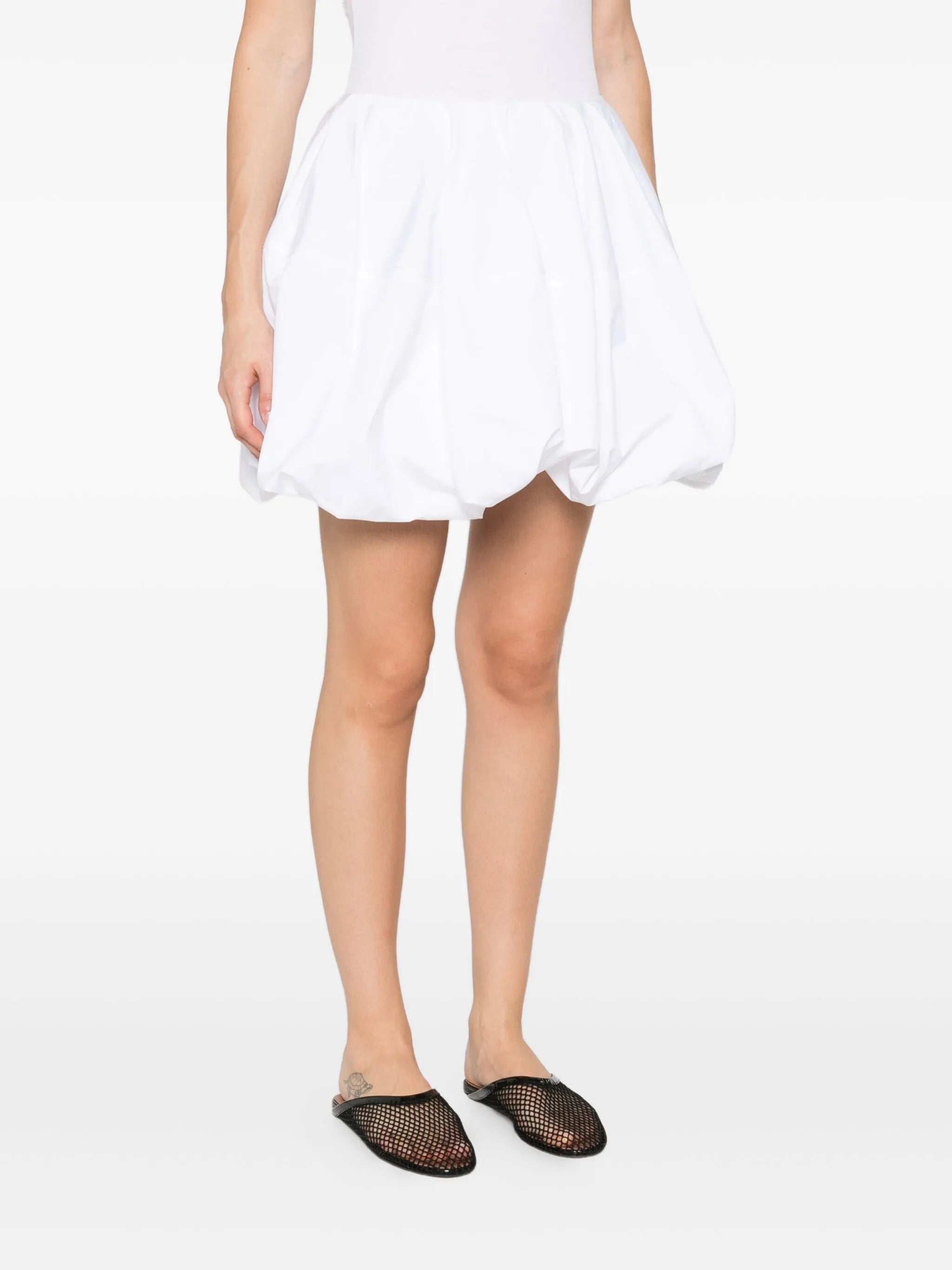 balloon mini skirt