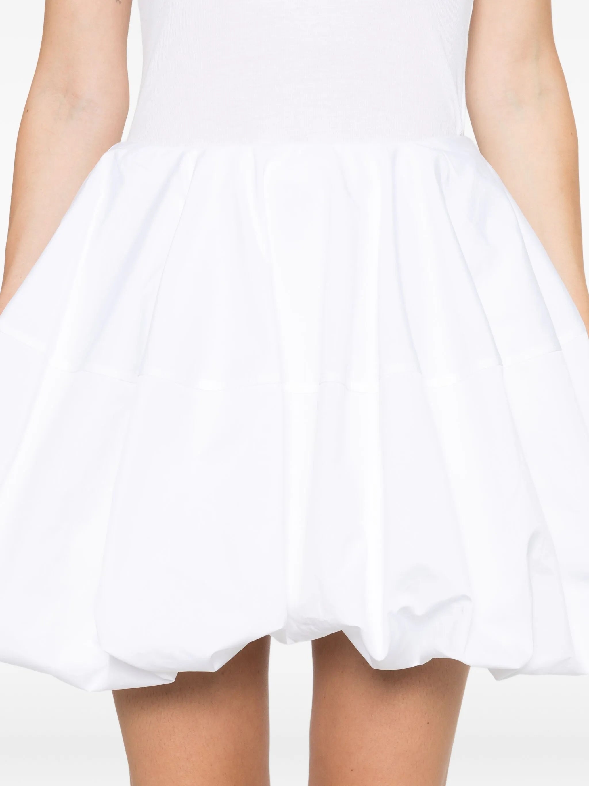 balloon mini skirt