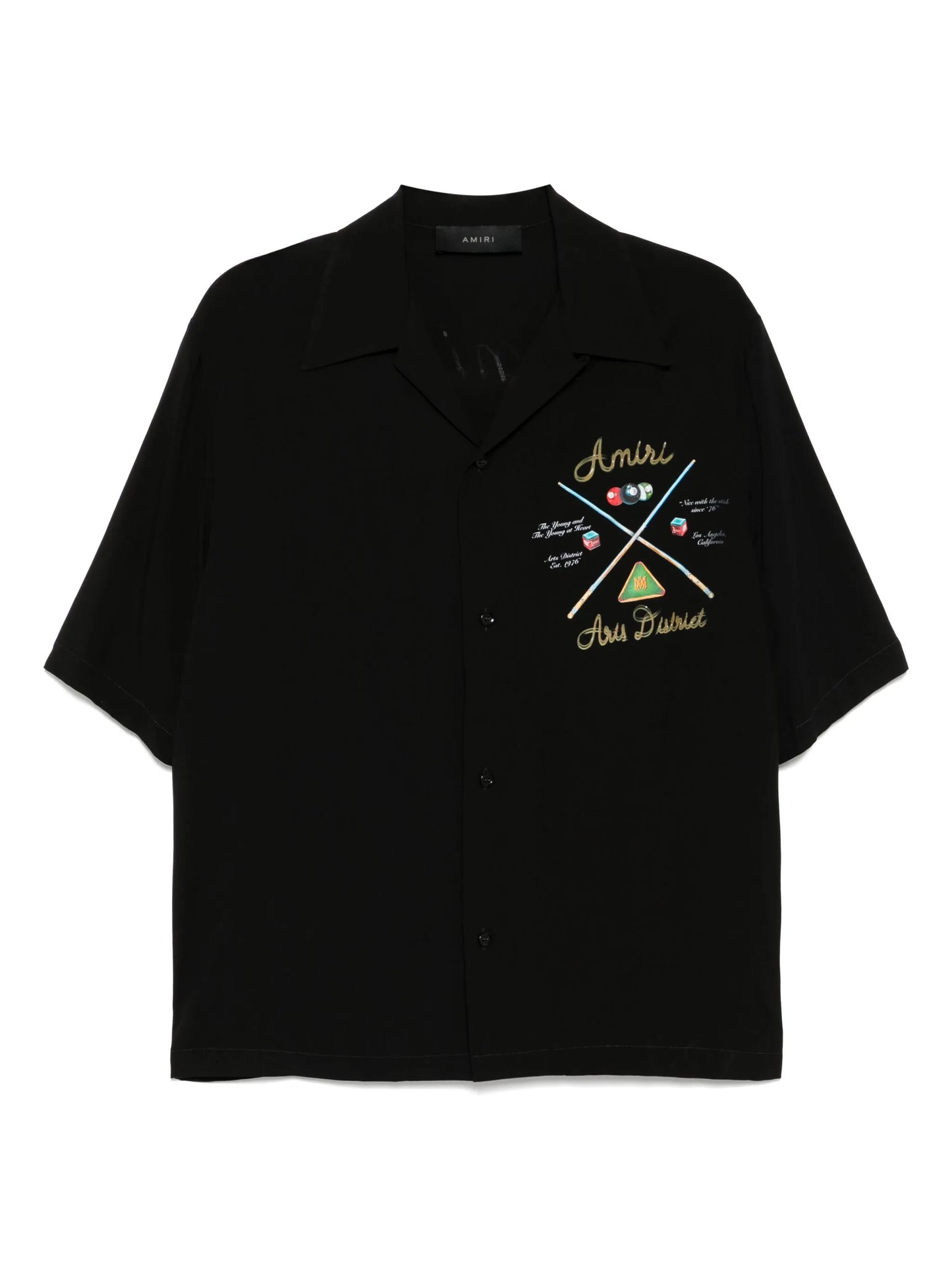 pool cue bowling shirt