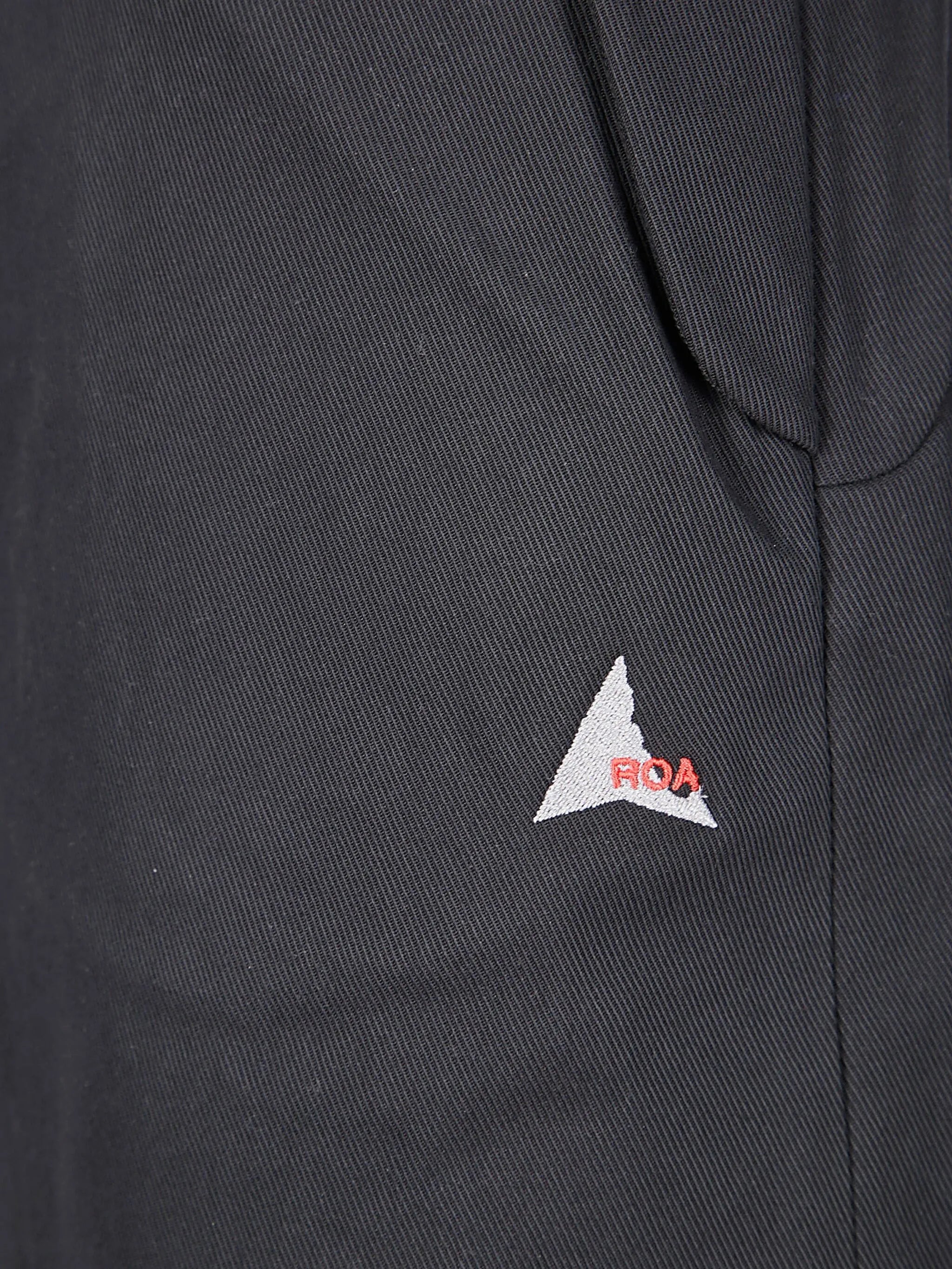 logo-embroidered shorts