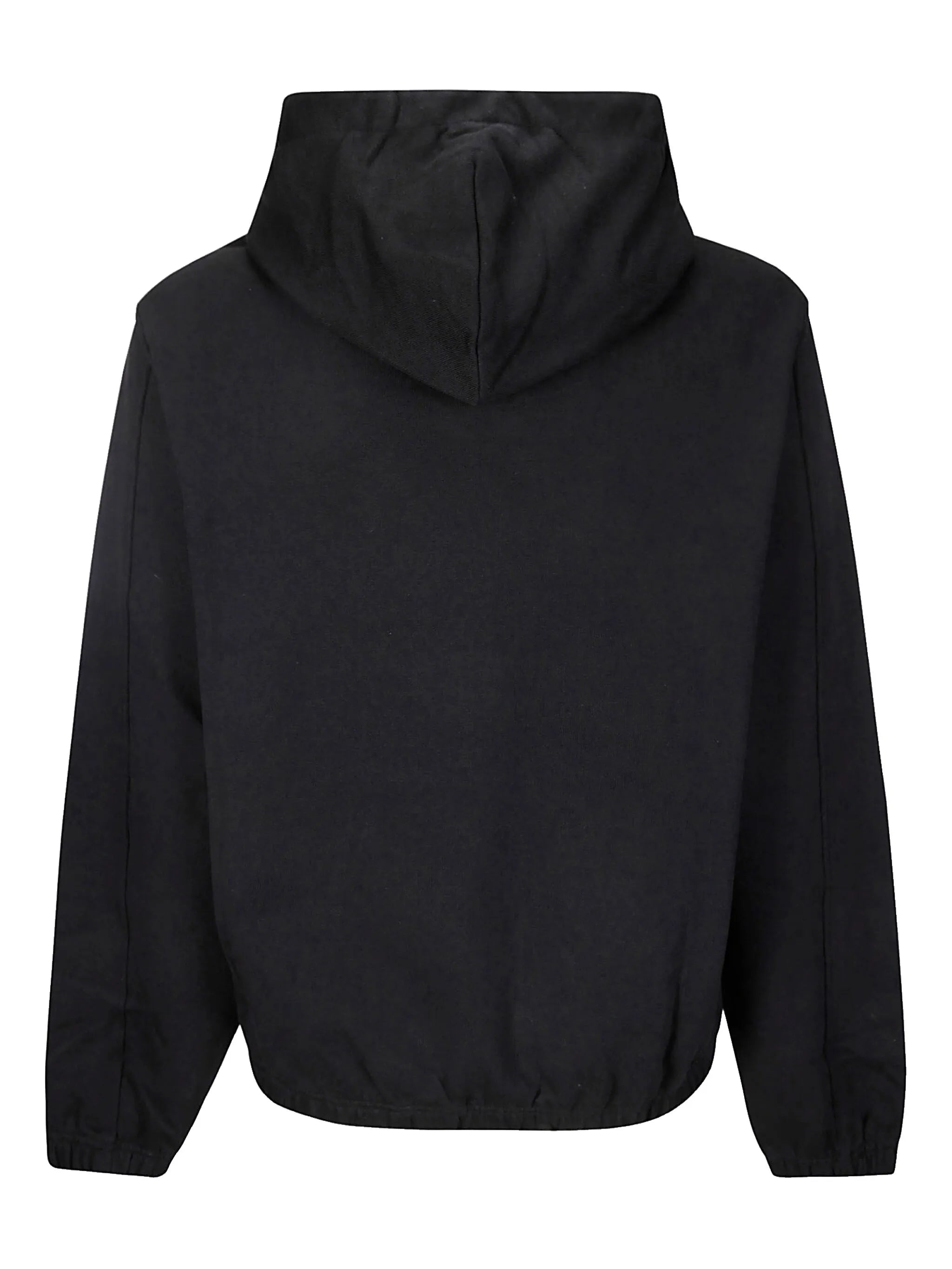 logo-embroidered hoodie
