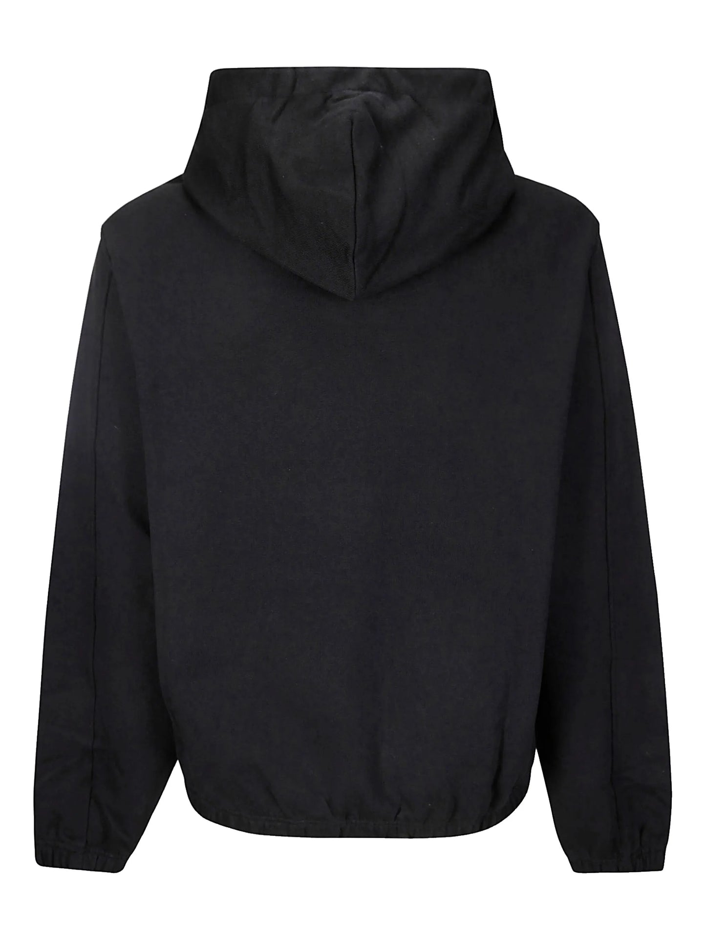 logo-embroidered hoodie