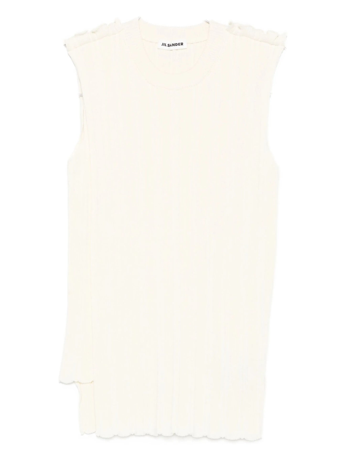 ribbed sleeveless top
