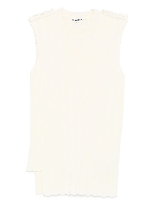 ribbed sleeveless top