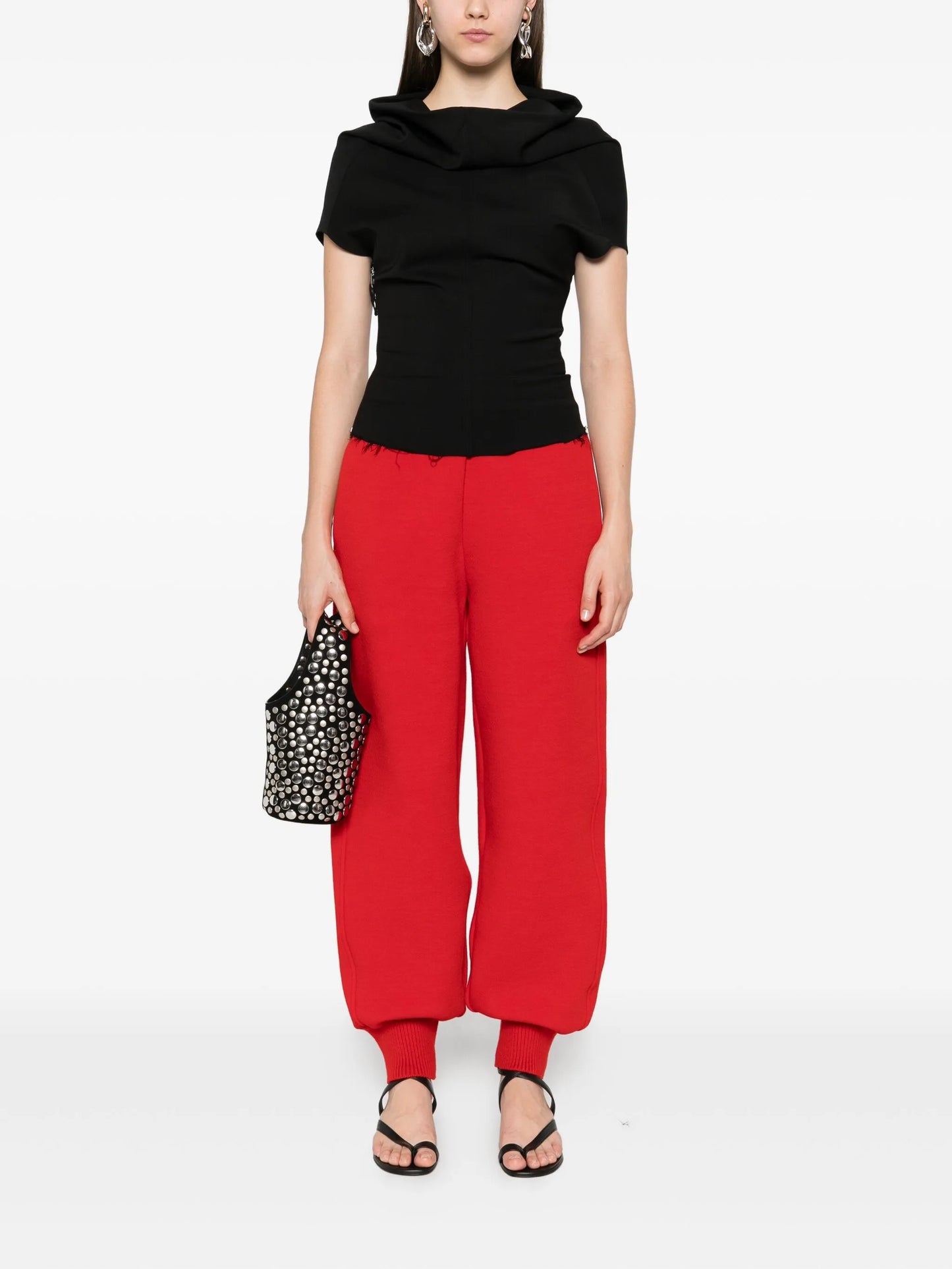 elasticated track pants