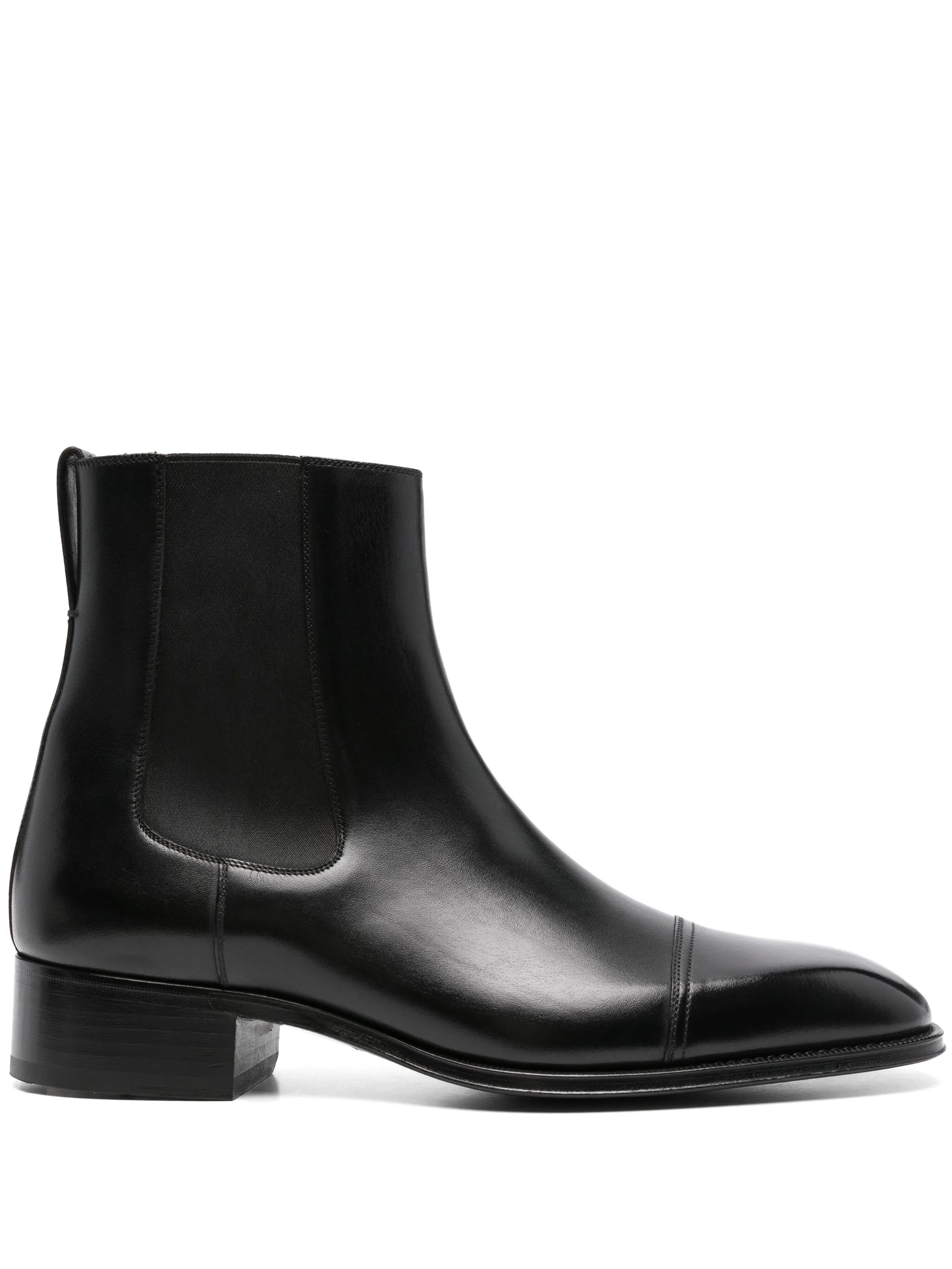 Hainaut leather Chelsea boots