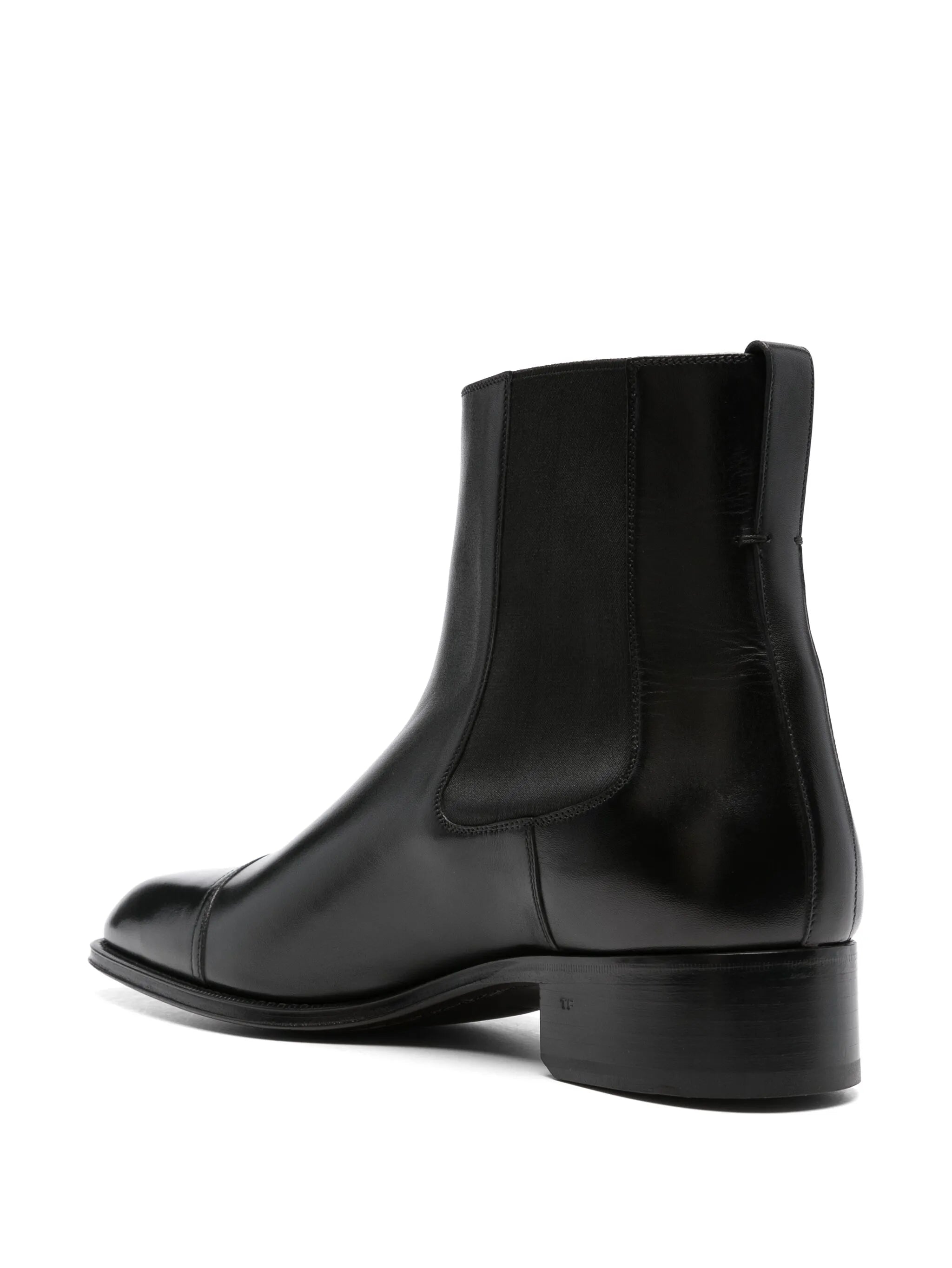 Hainaut leather Chelsea boots