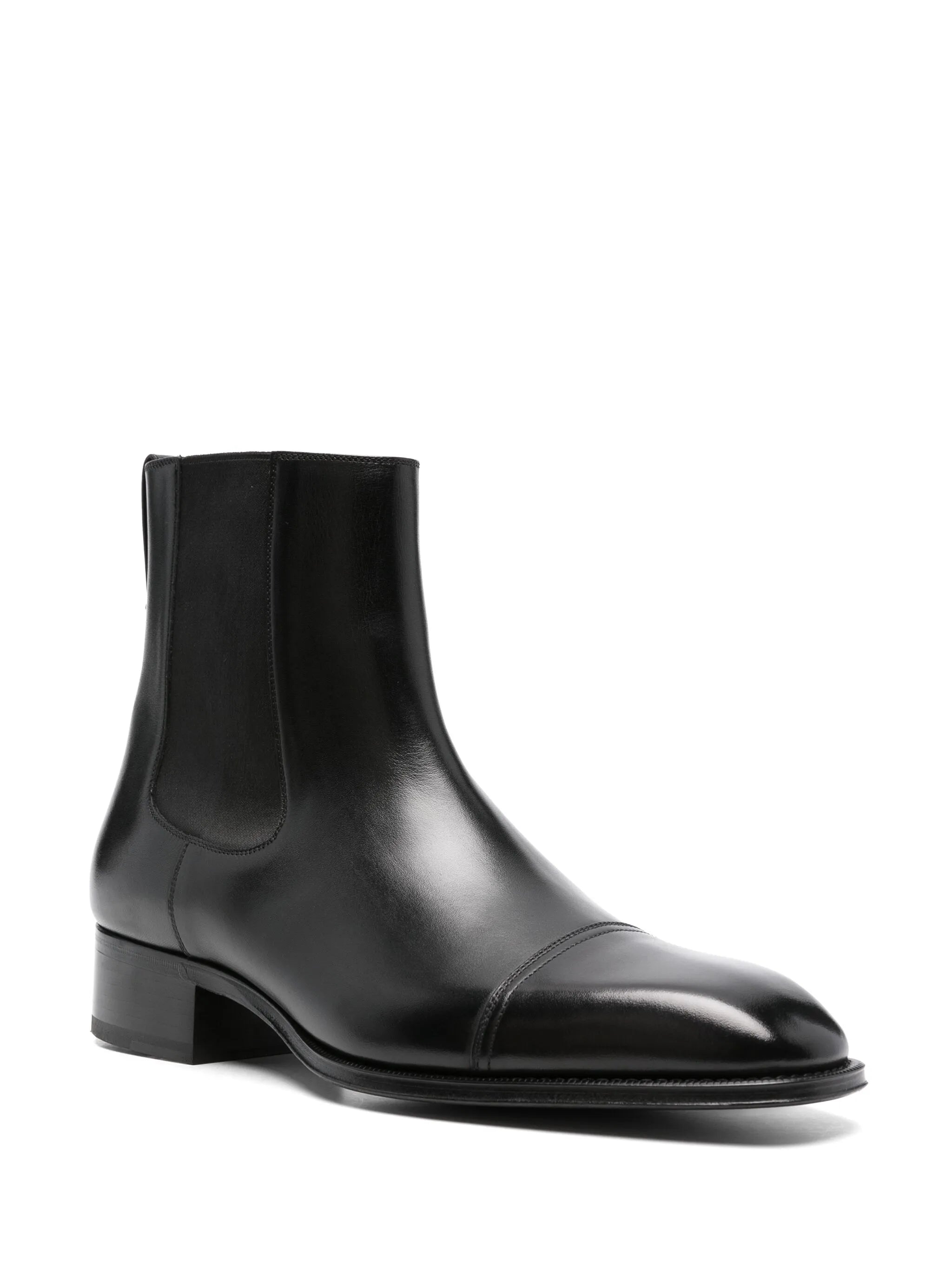 Hainaut leather Chelsea boots