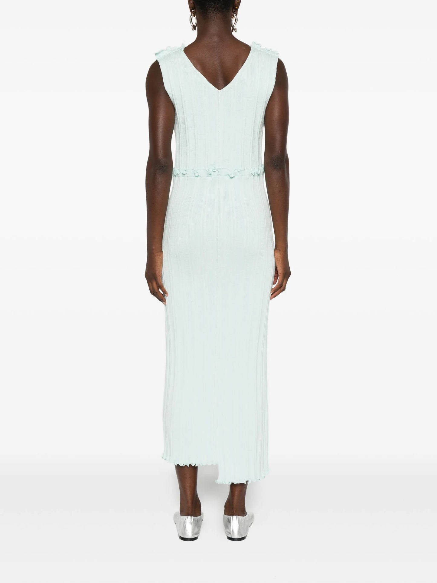 asymmetric midi dress