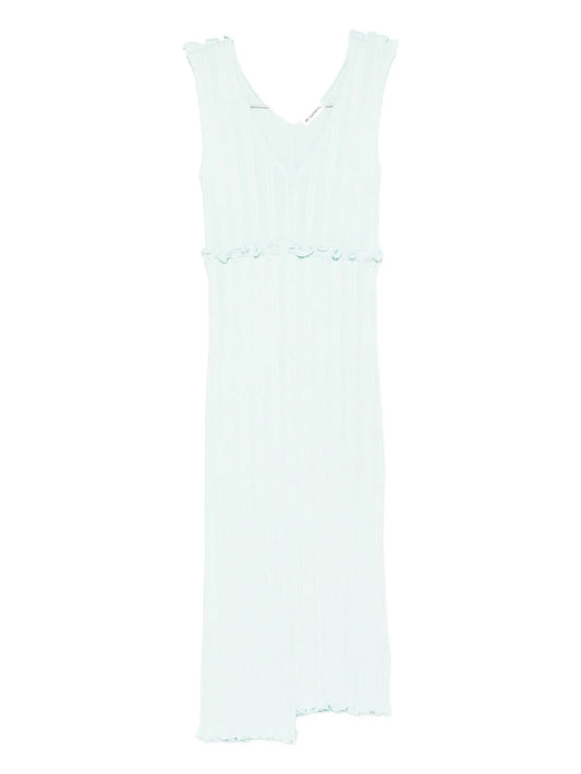 asymmetric midi dress