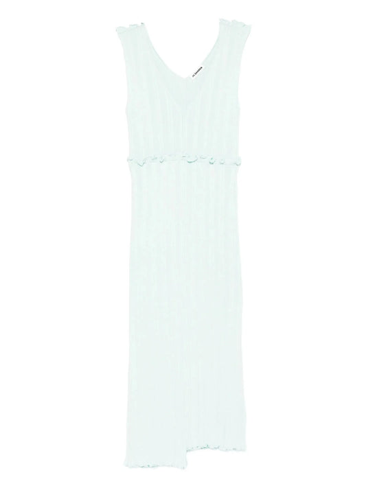 asymmetric midi dress