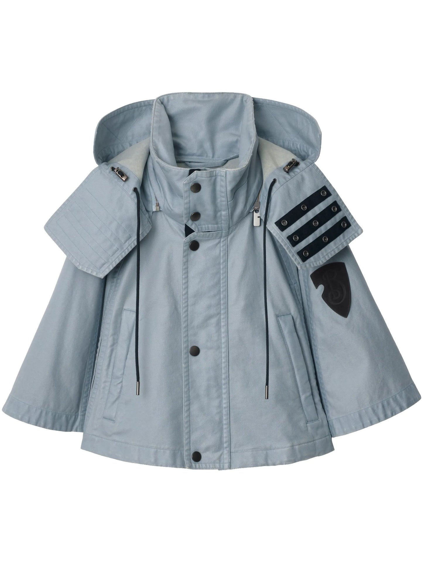 hooded cape