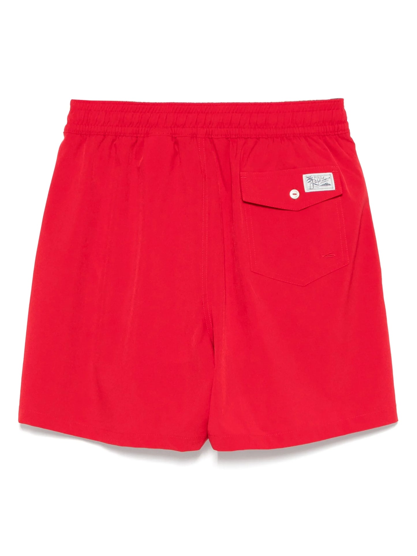logo-embroidered swim shorts