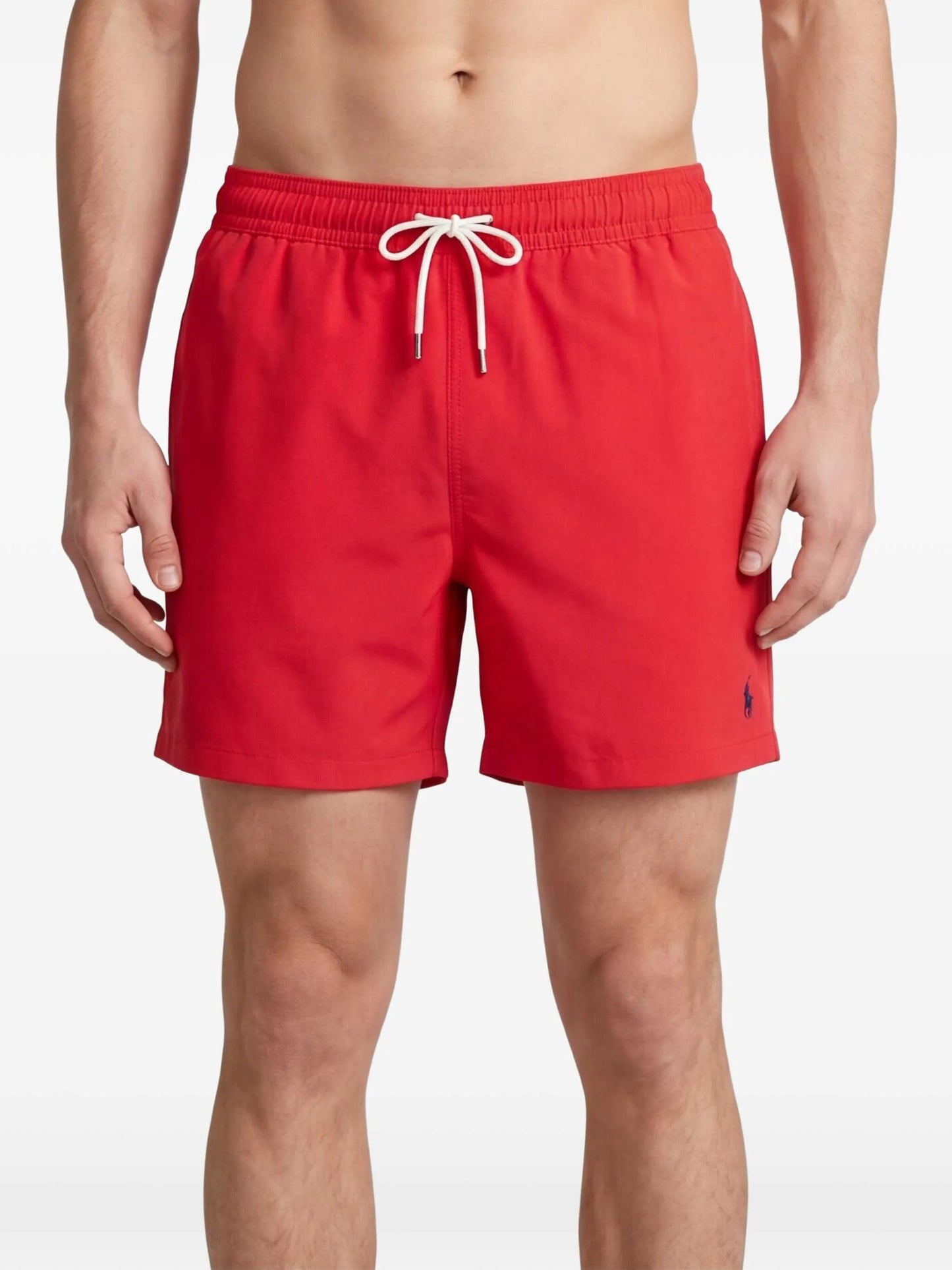 logo-embroidered swim shorts