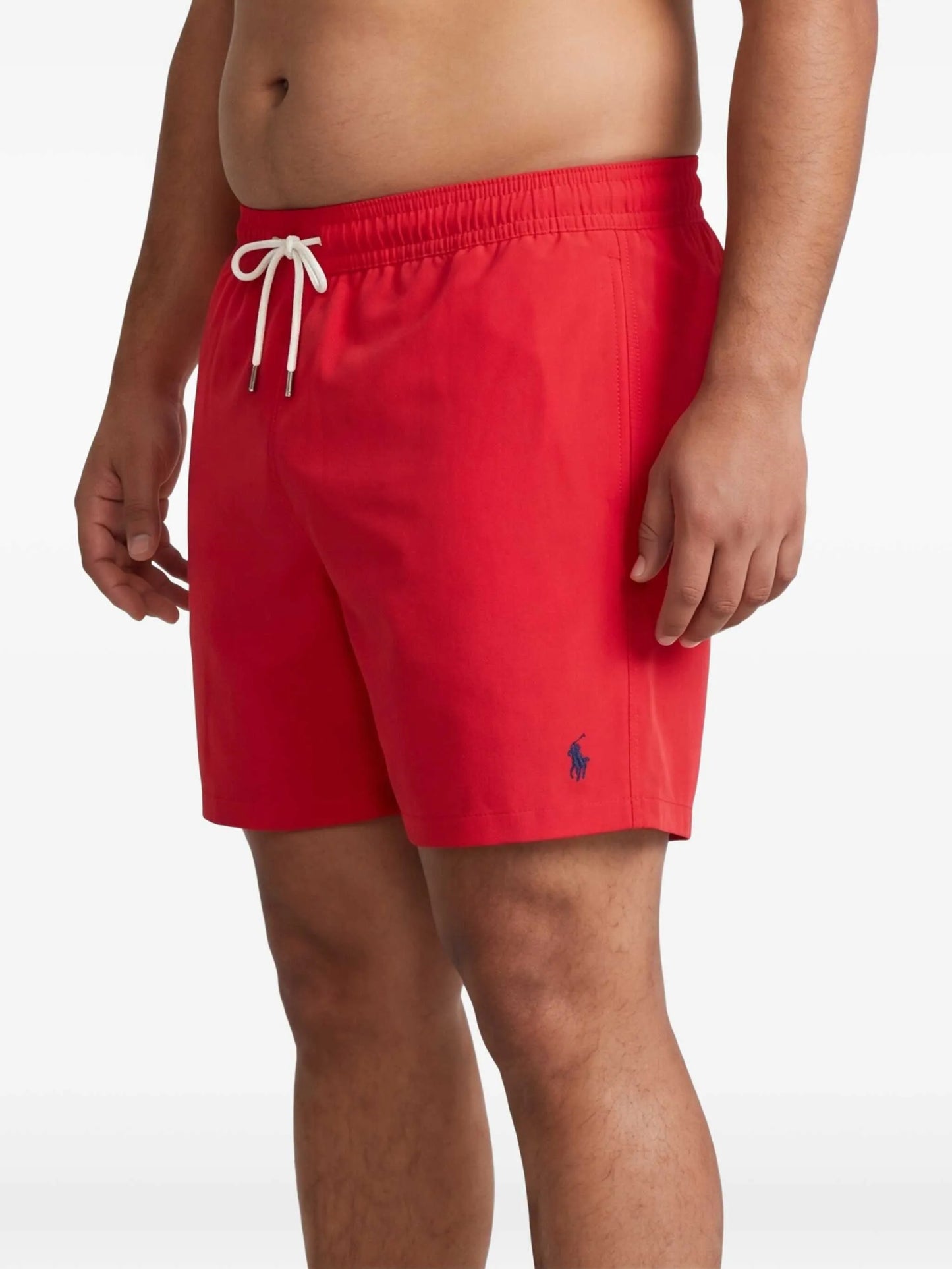 logo-embroidered swim shorts