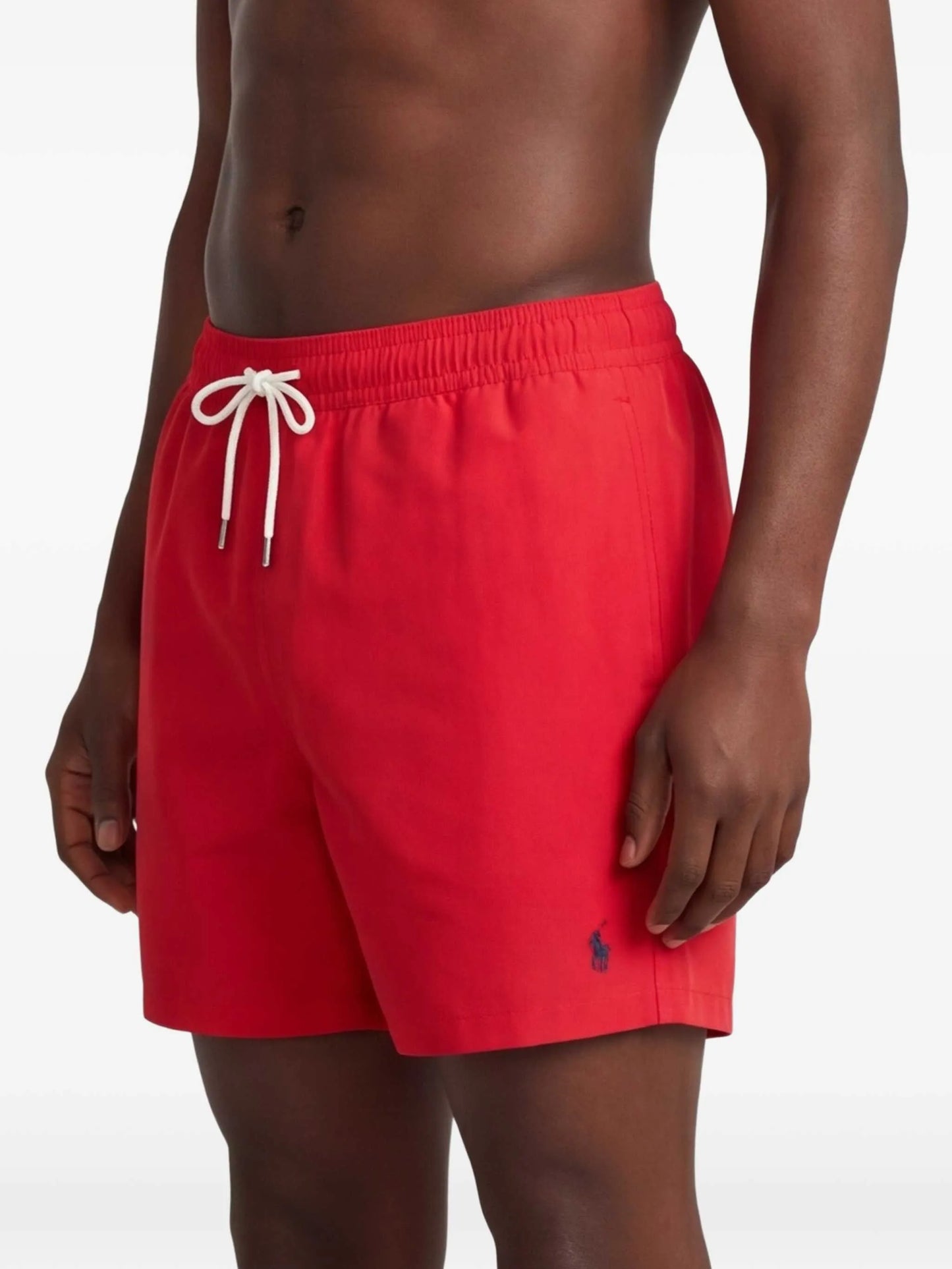 logo-embroidered swim shorts