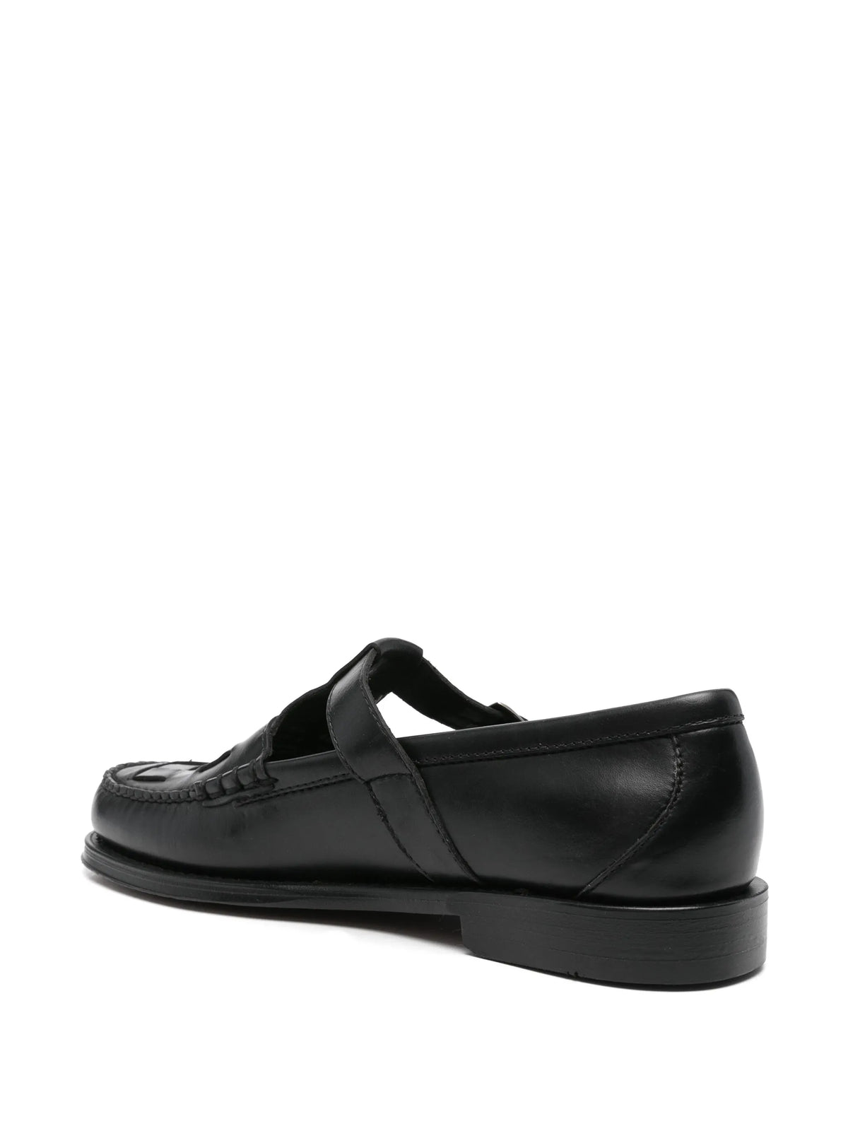 Weejuns Fisherman sandals in black leather