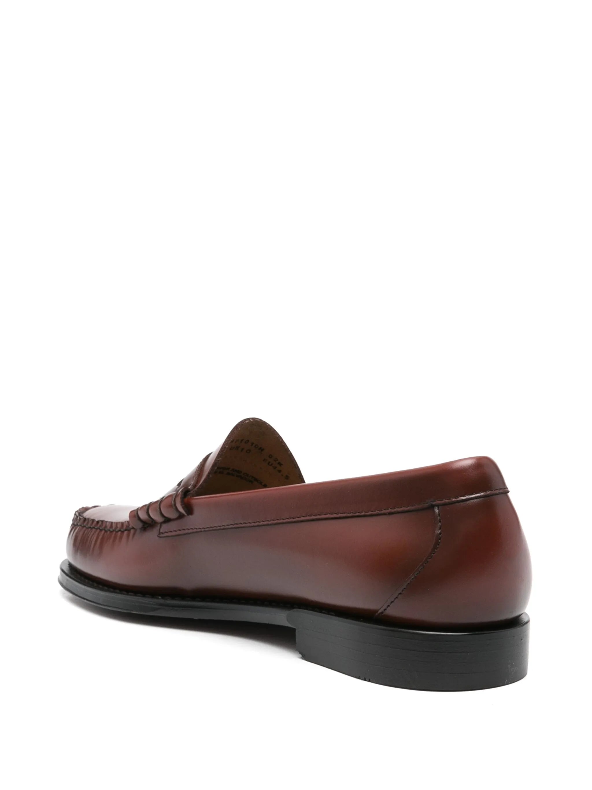 Weejuns Larson Penny loafers in smoke paprika leather