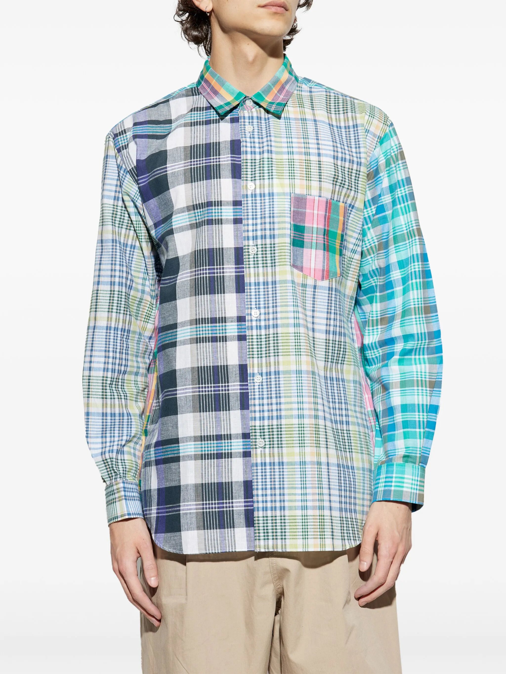 checked shirt