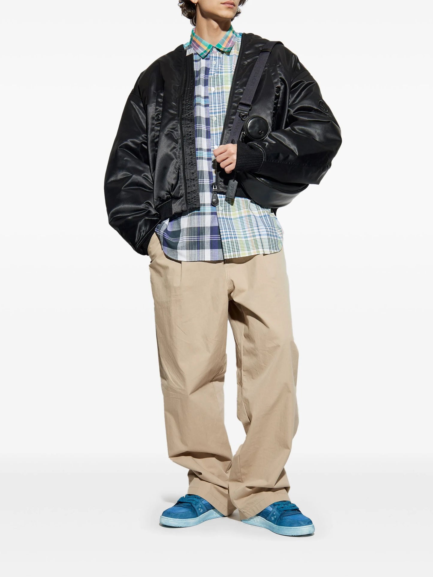 checked shirt