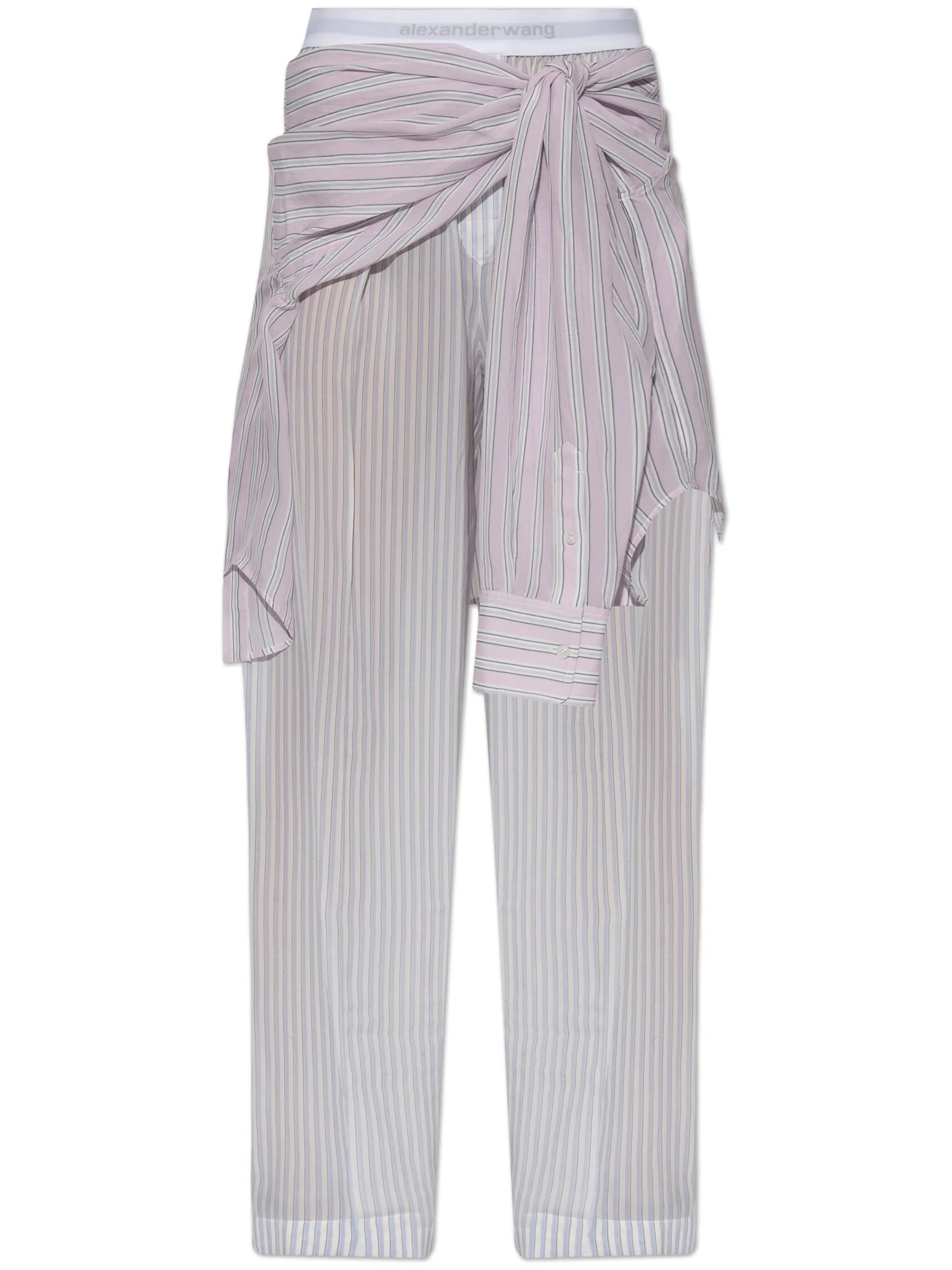 silk trousers