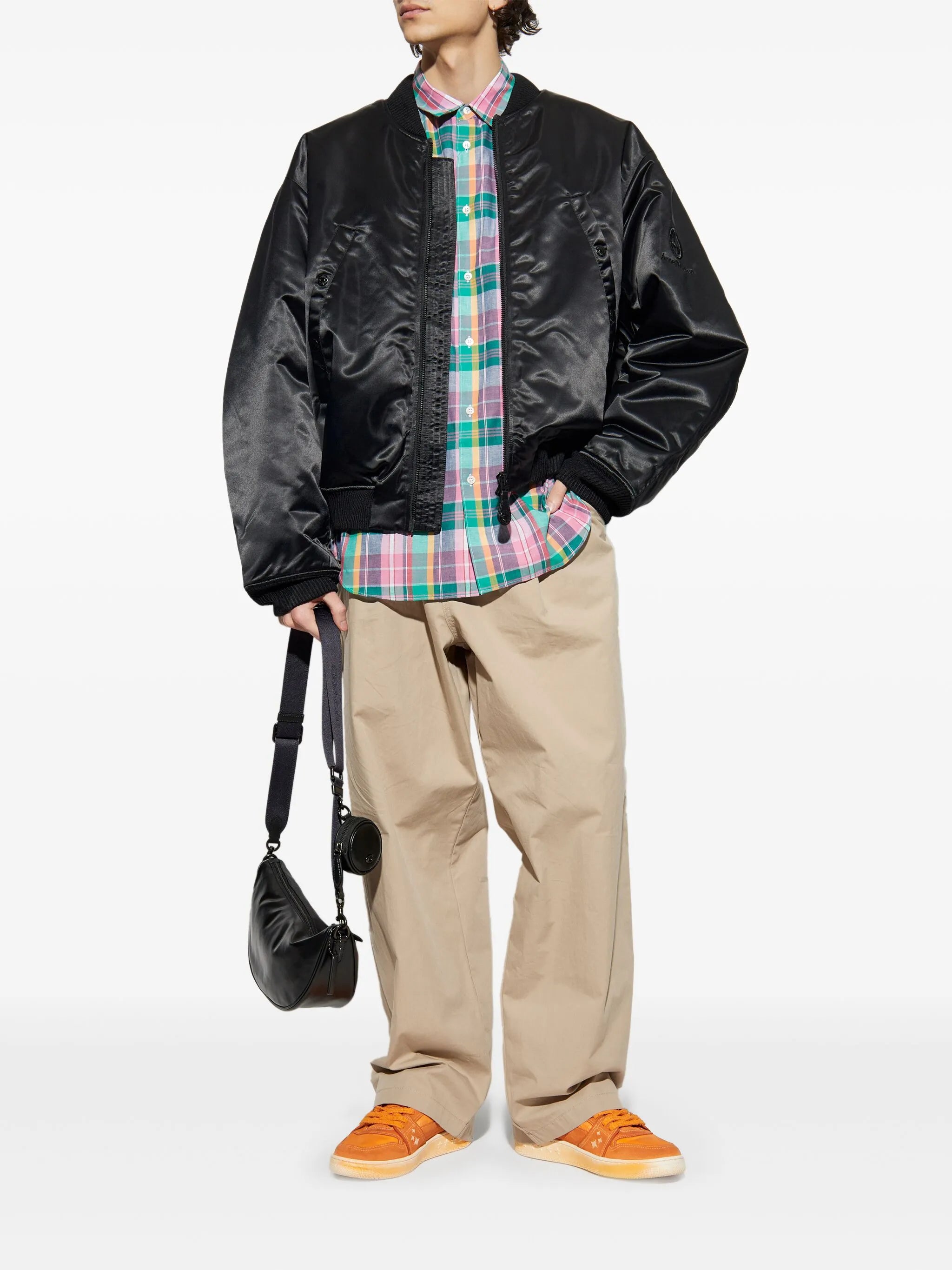 checked shirt