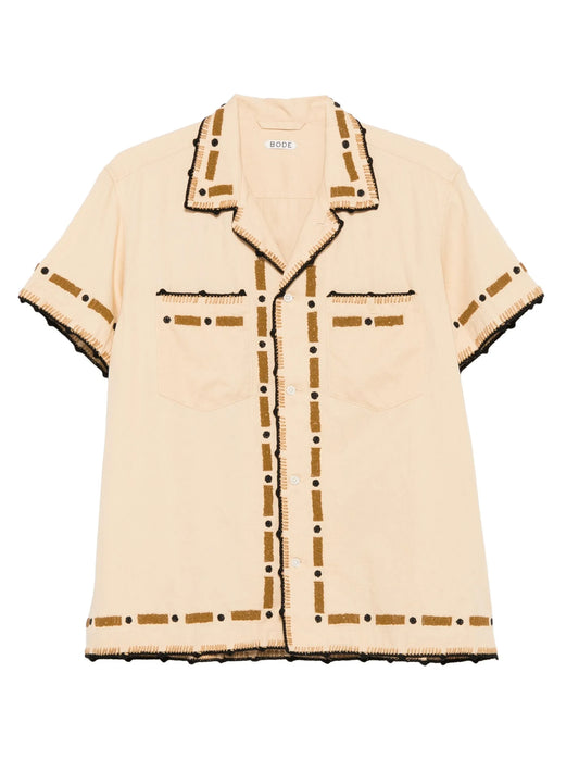 beaded embroidered shirt