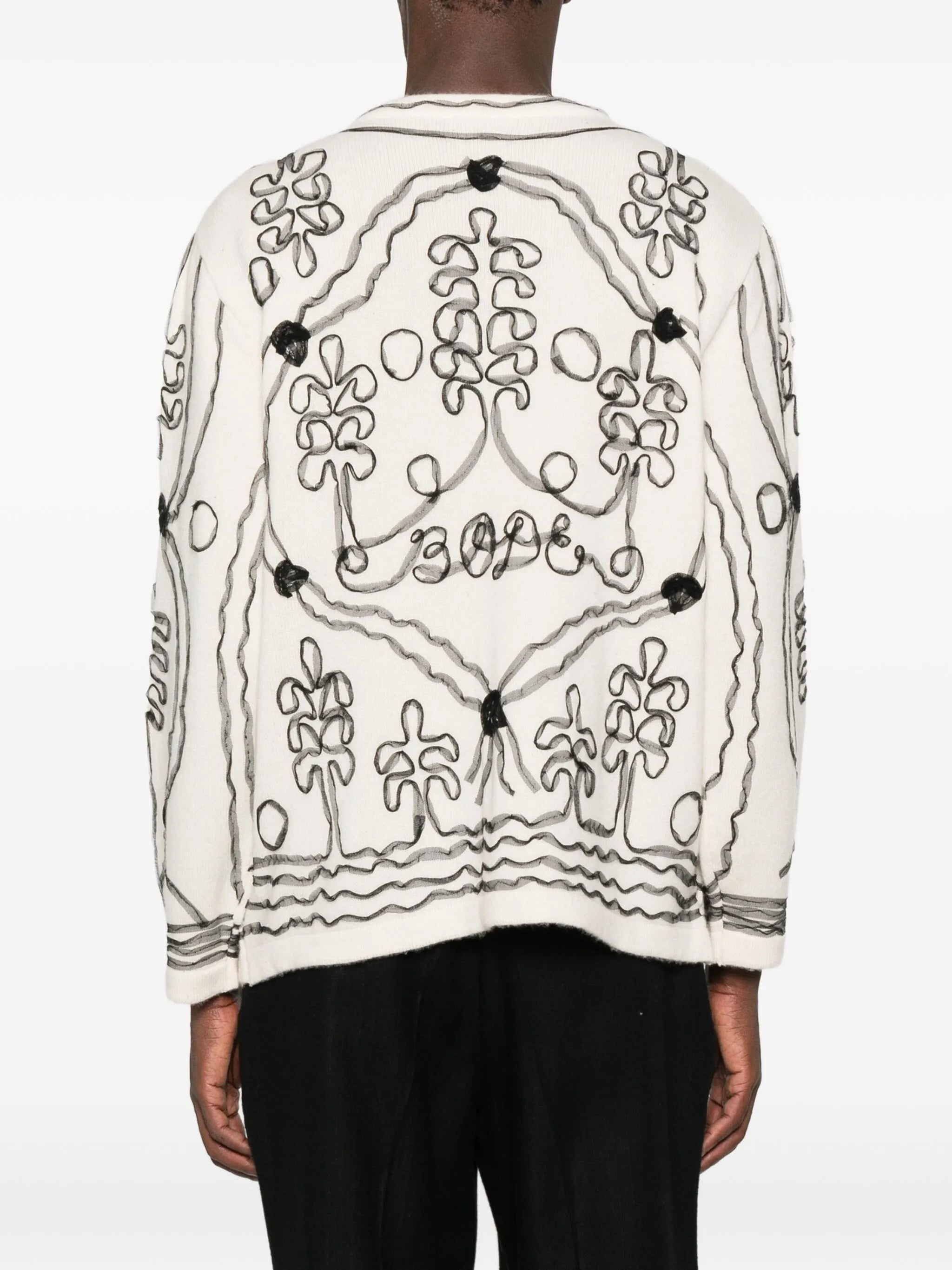 Winter Garden cardigan