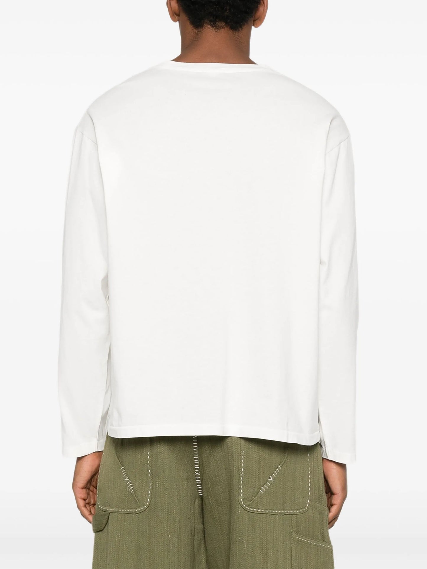 graphic-print long-sleeve T-shirt