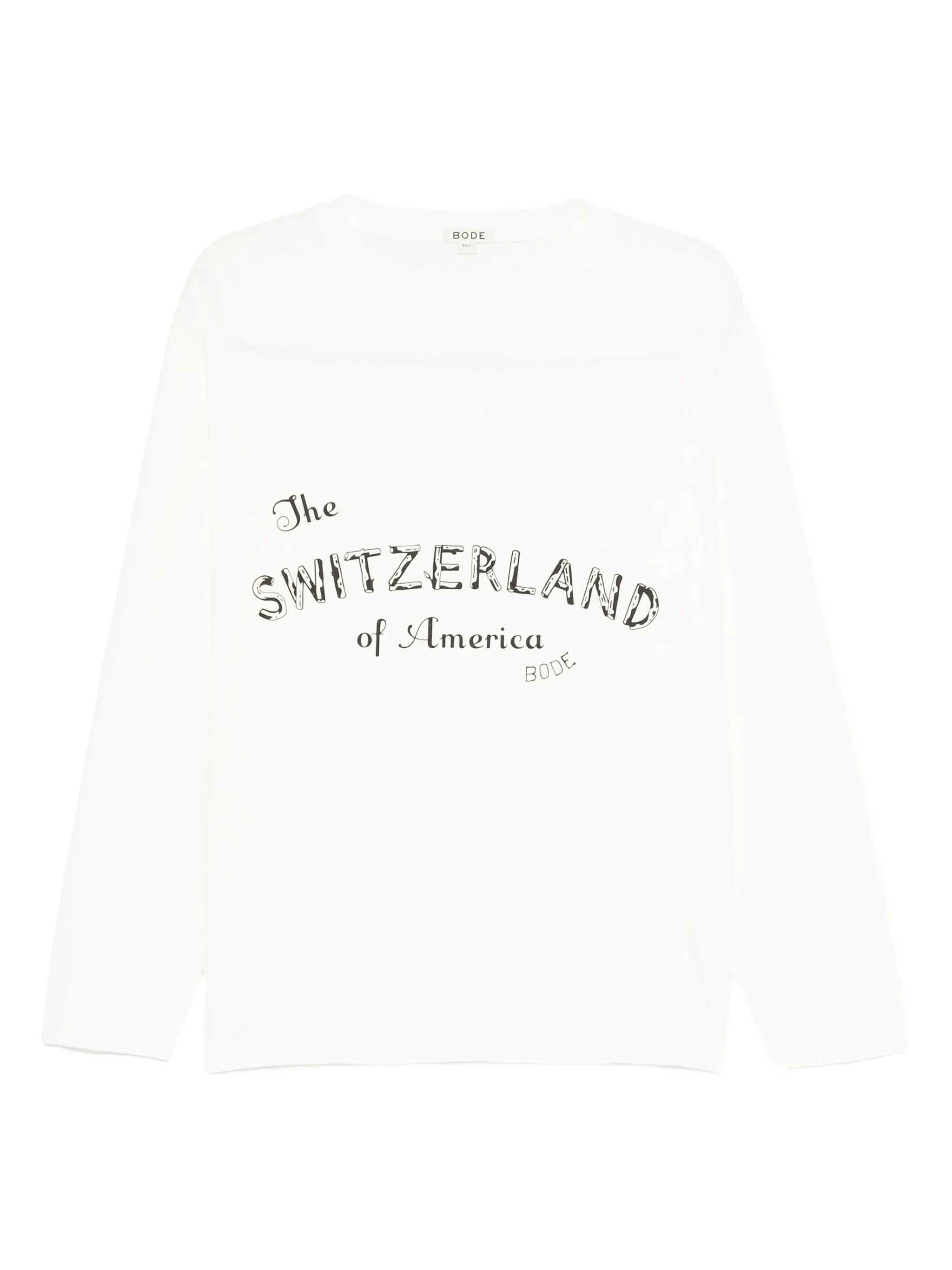 graphic-print long-sleeve T-shirt