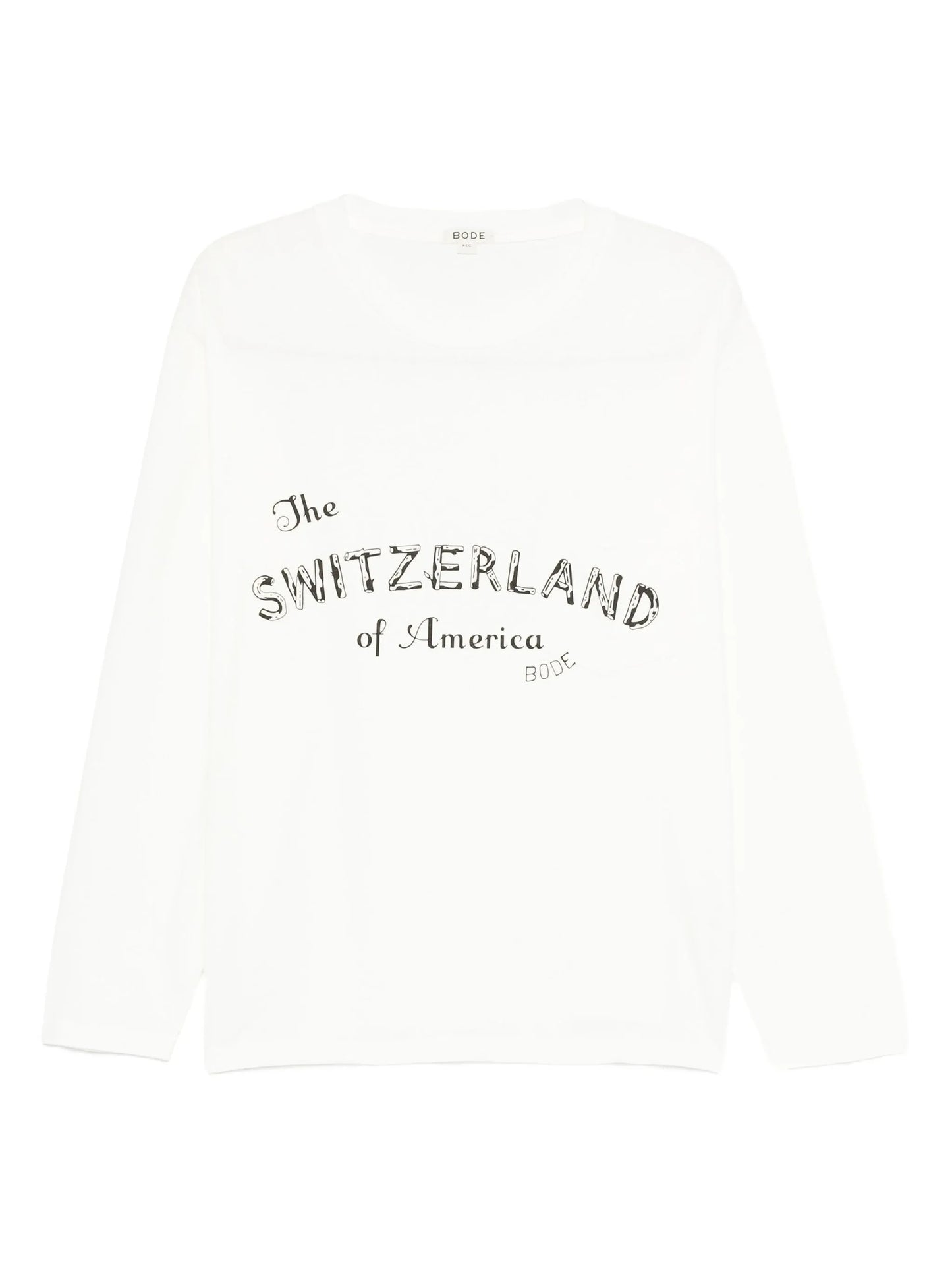 graphic-print long-sleeve T-shirt