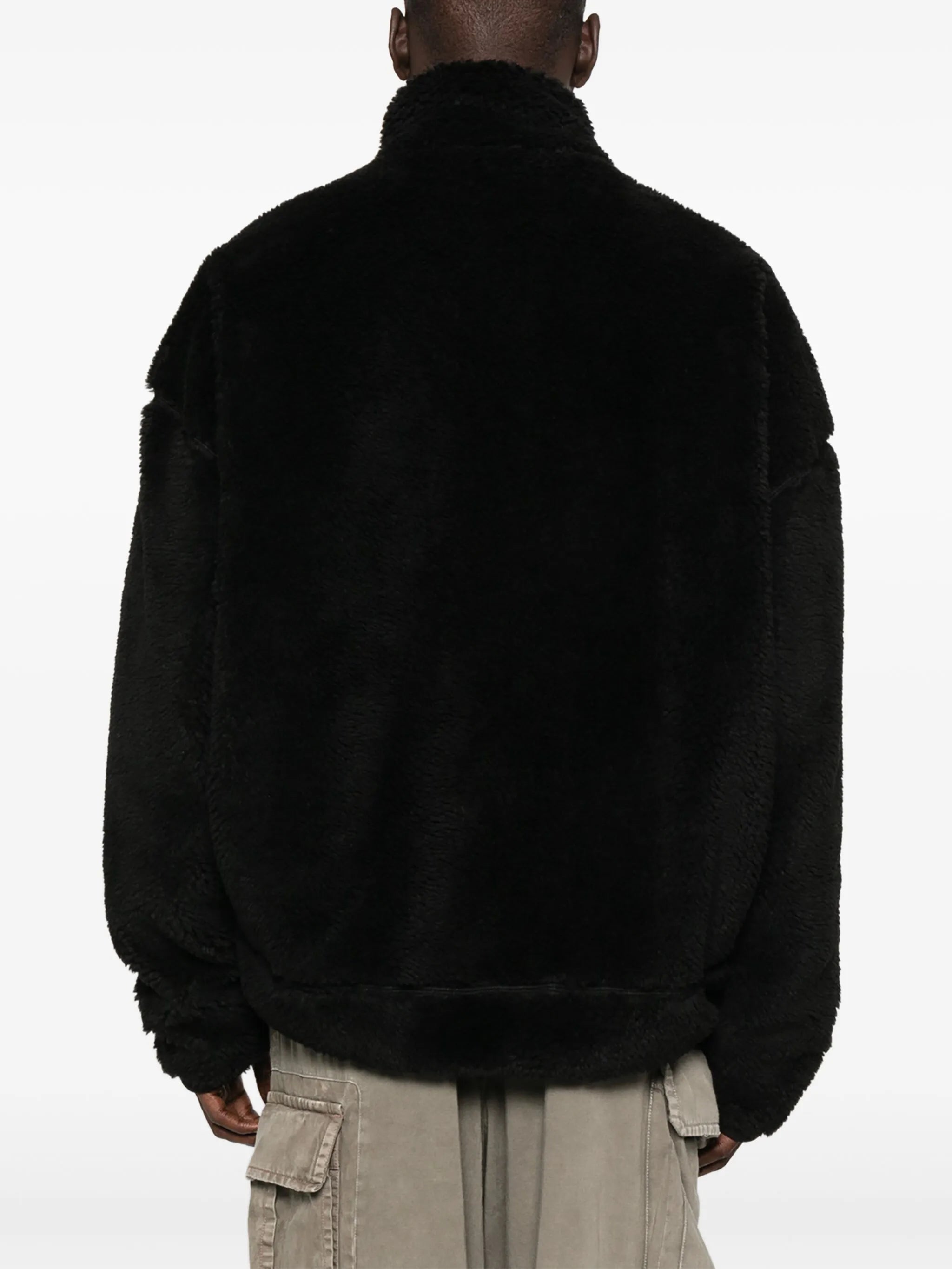 fleece bomber jacket