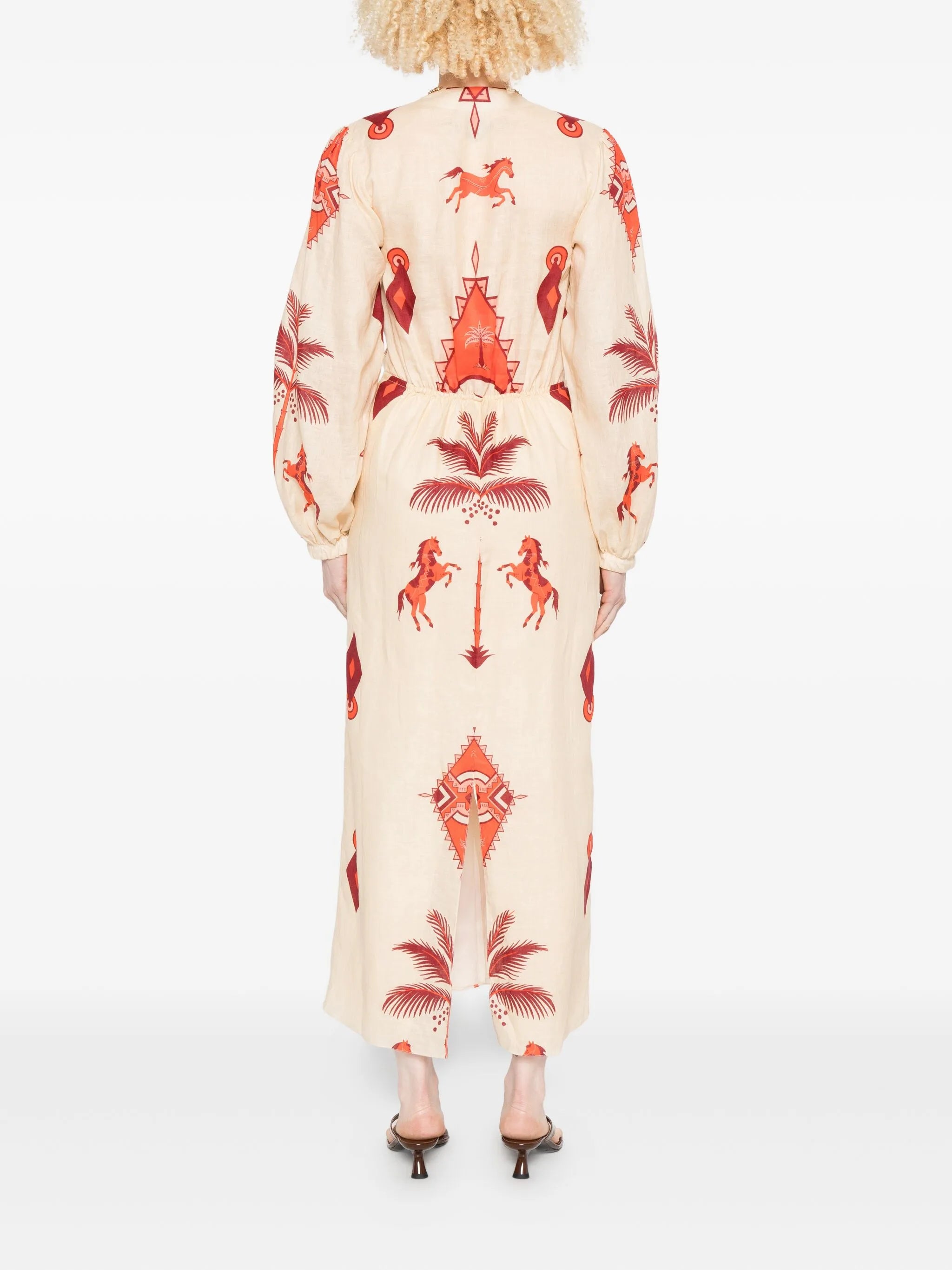 Across Paradise midi dress