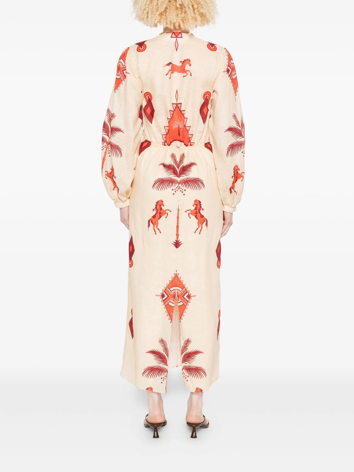 Across Paradise midi dress