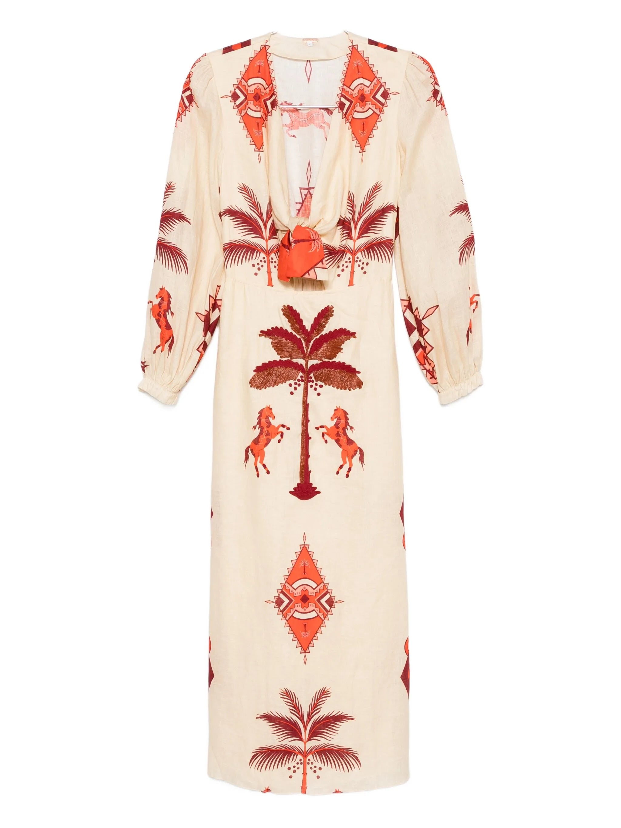 Across Paradise midi dress