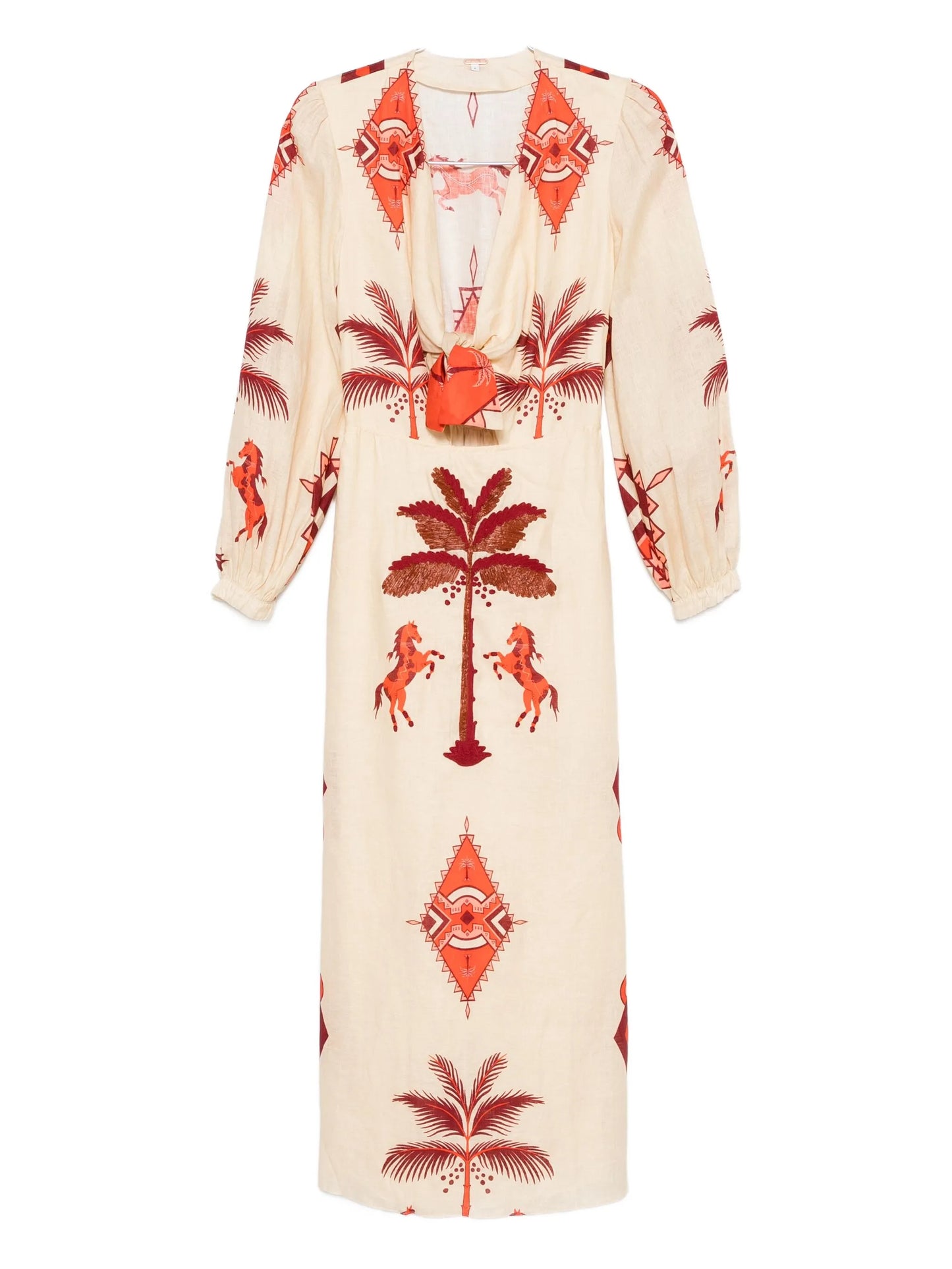 Across Paradise midi dress