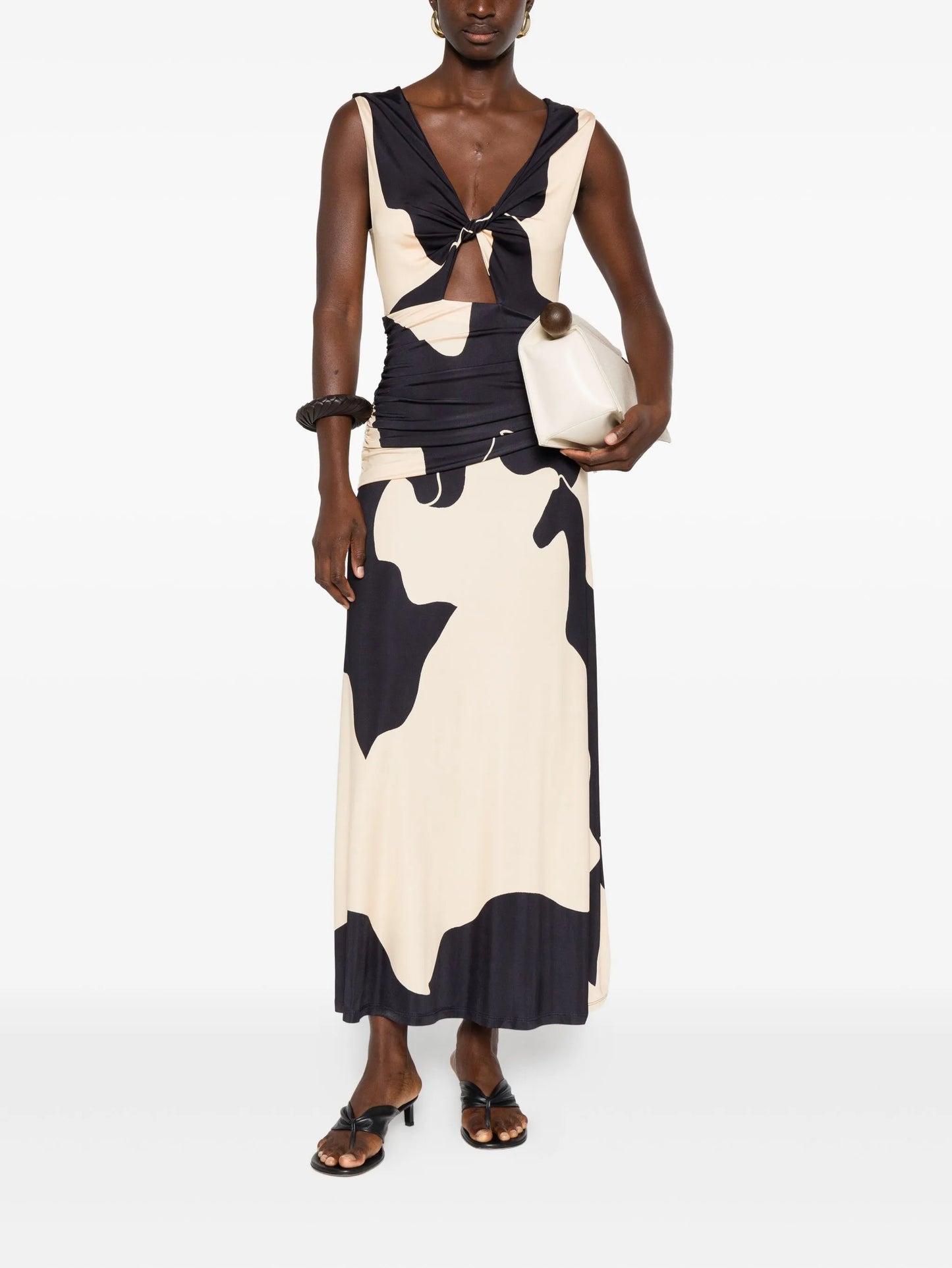 Horizonte Mistico midi dress