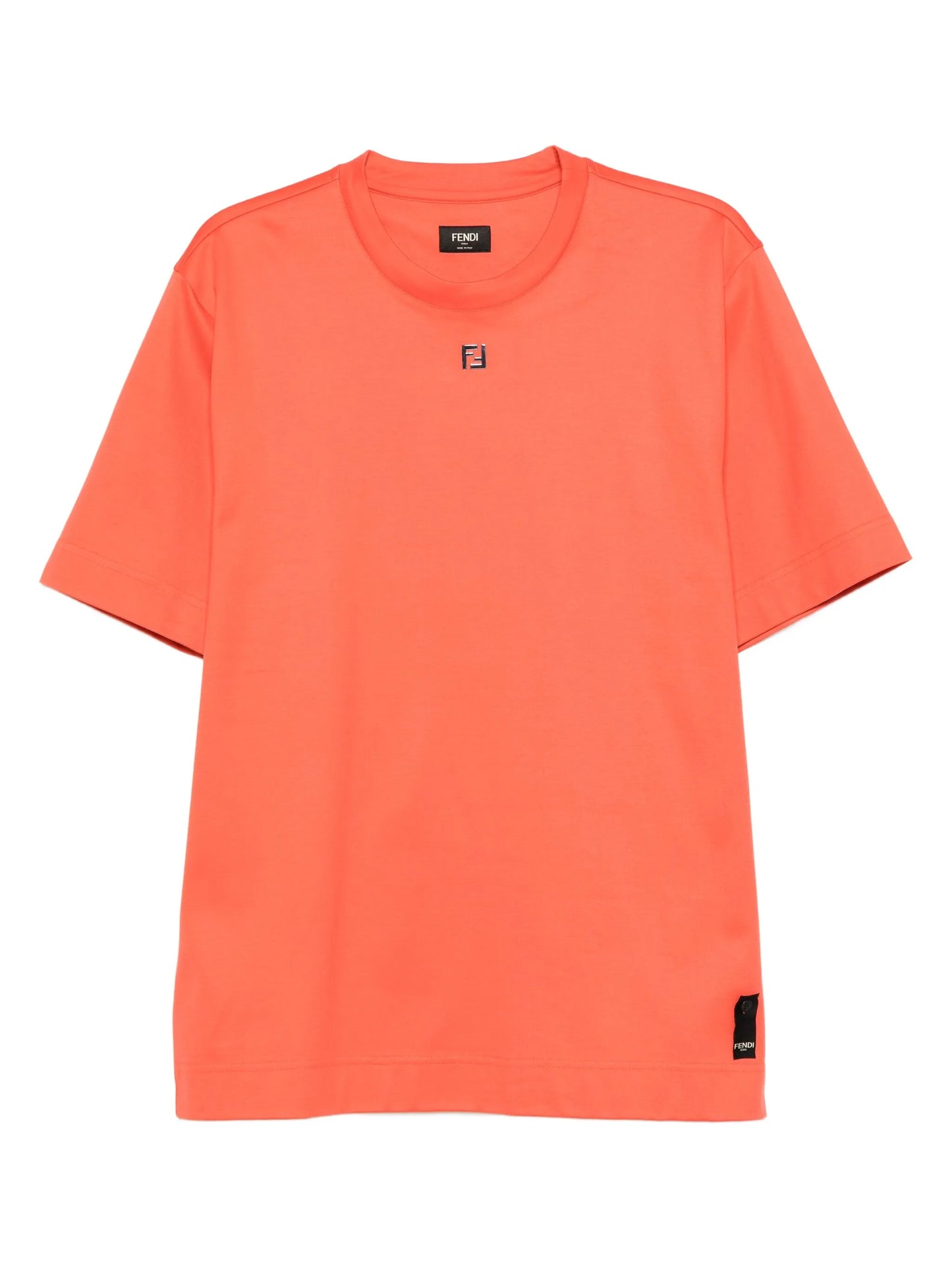 logo-plaque cotton T-shirt