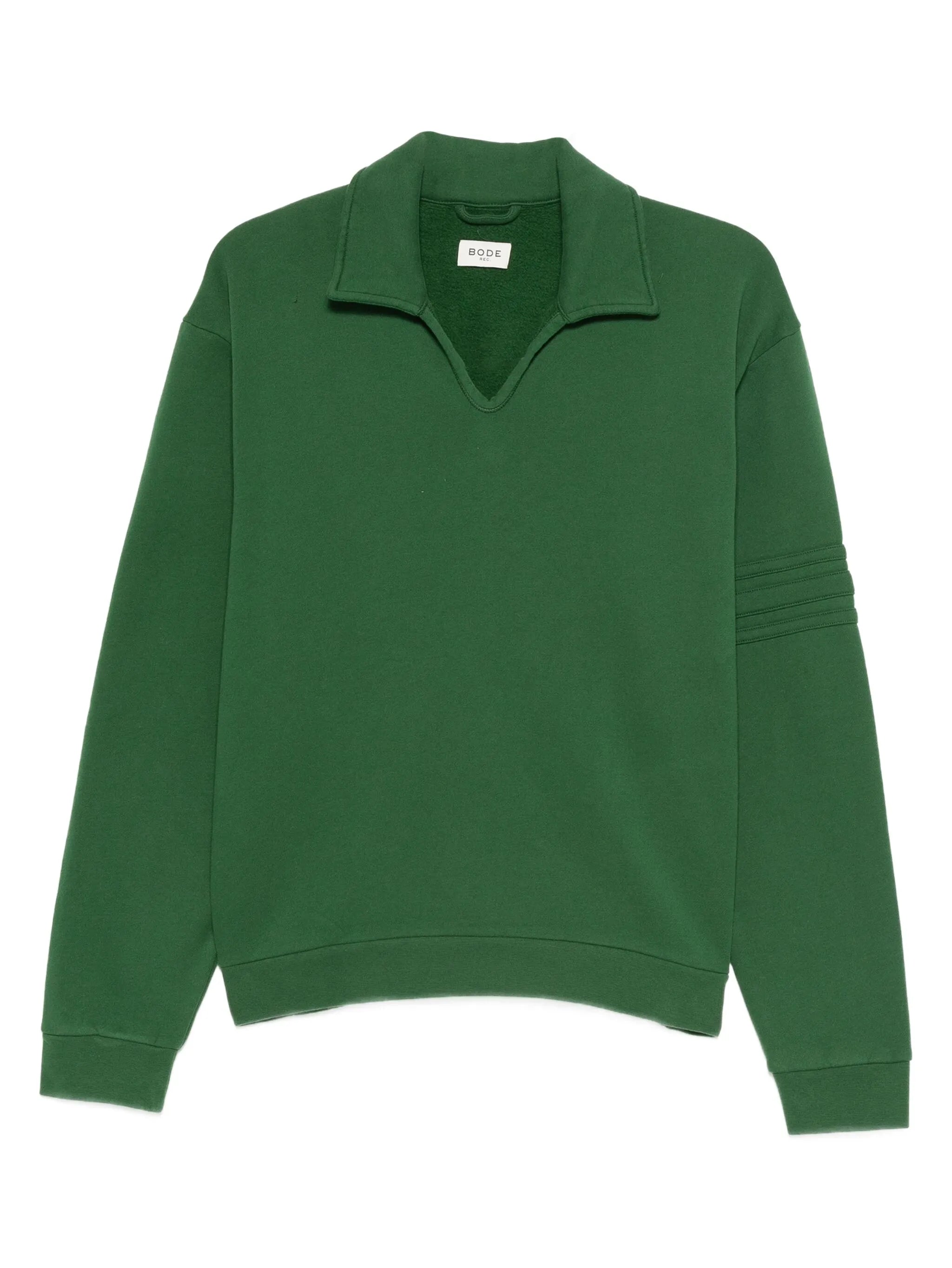 polo-collar sweater