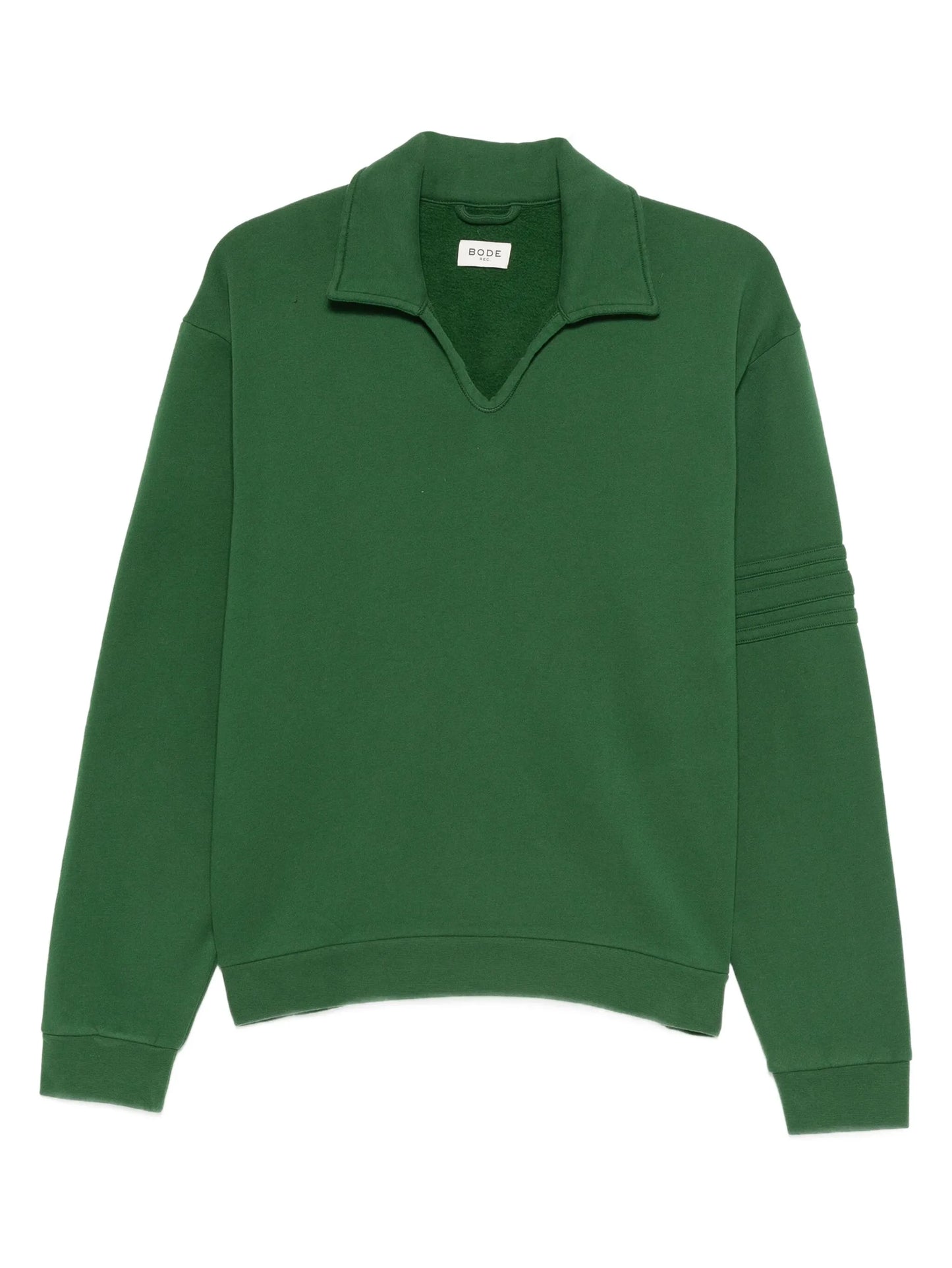 polo-collar sweater