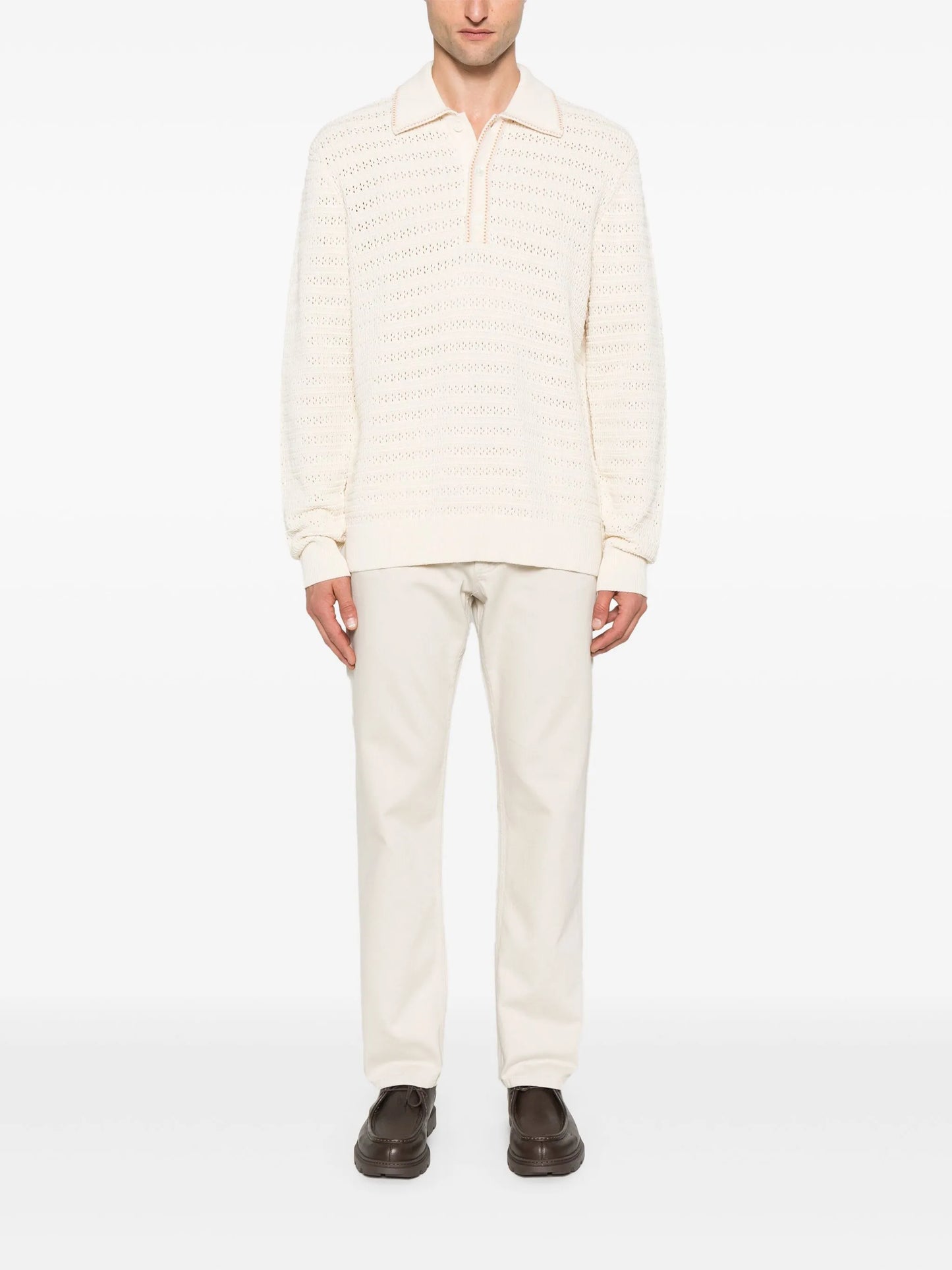 Josh long sleeve polo shirt