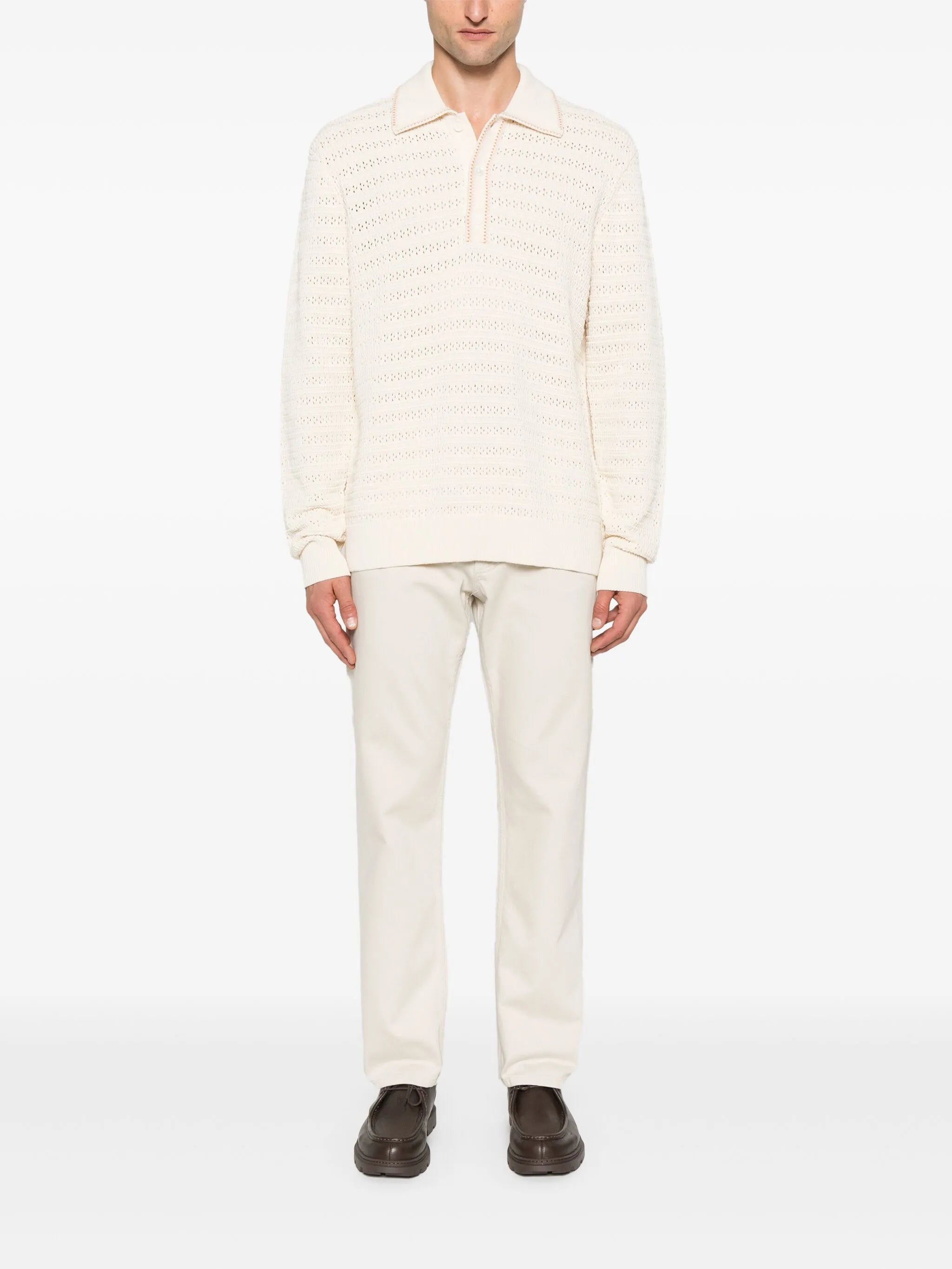 Josh long sleeve polo shirt