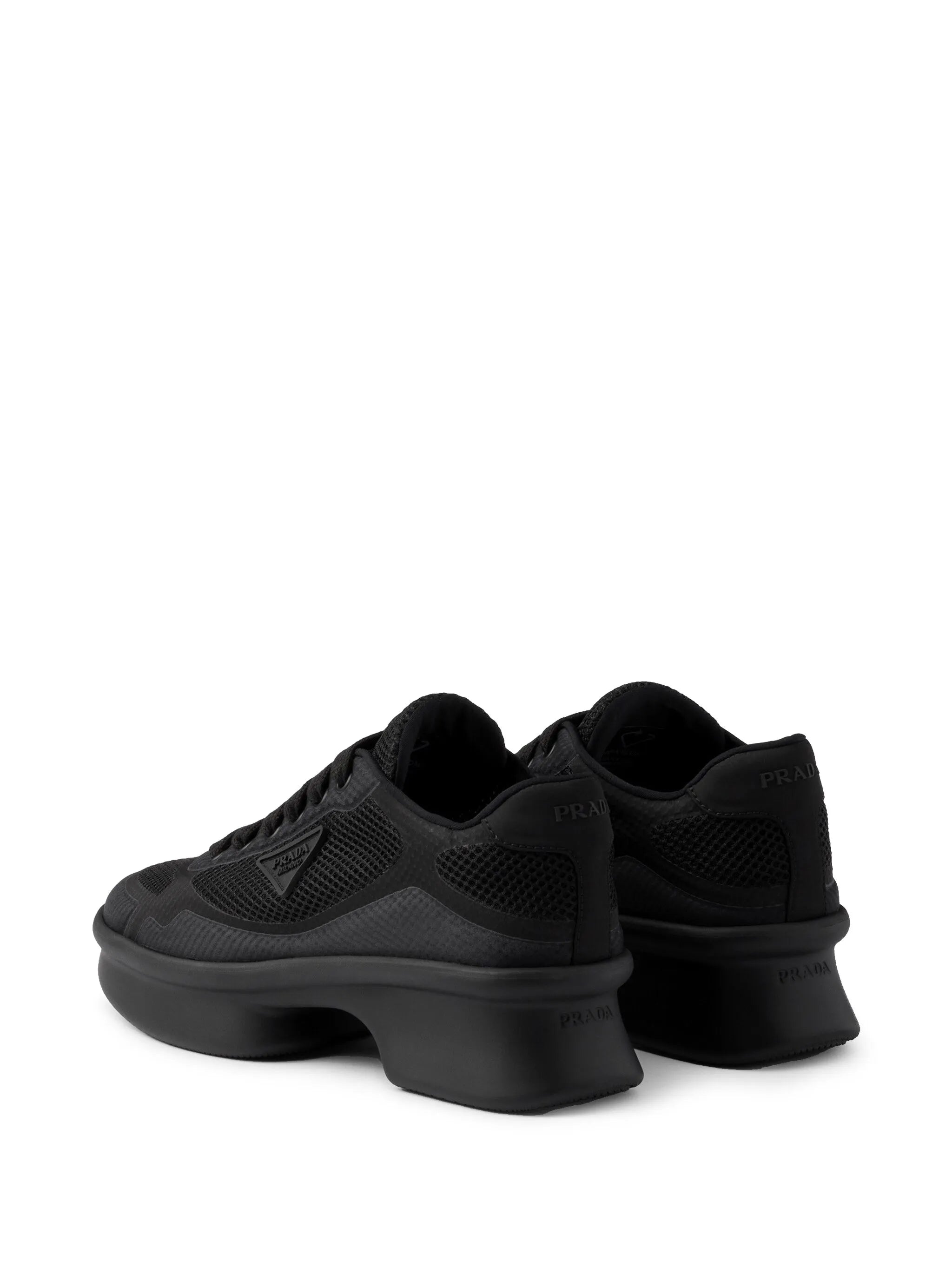 triangle-logo sneakers