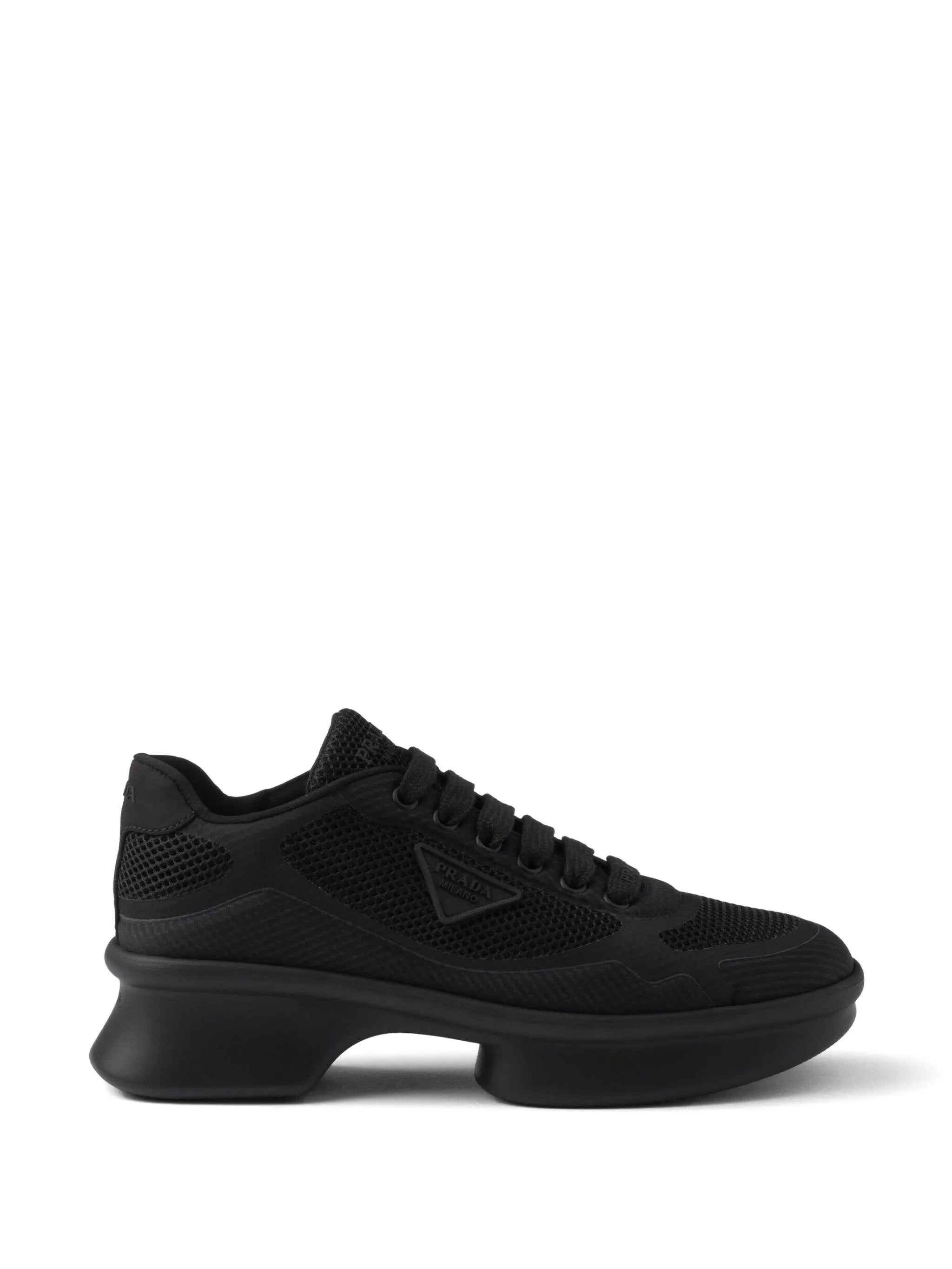 triangle-logo sneakers